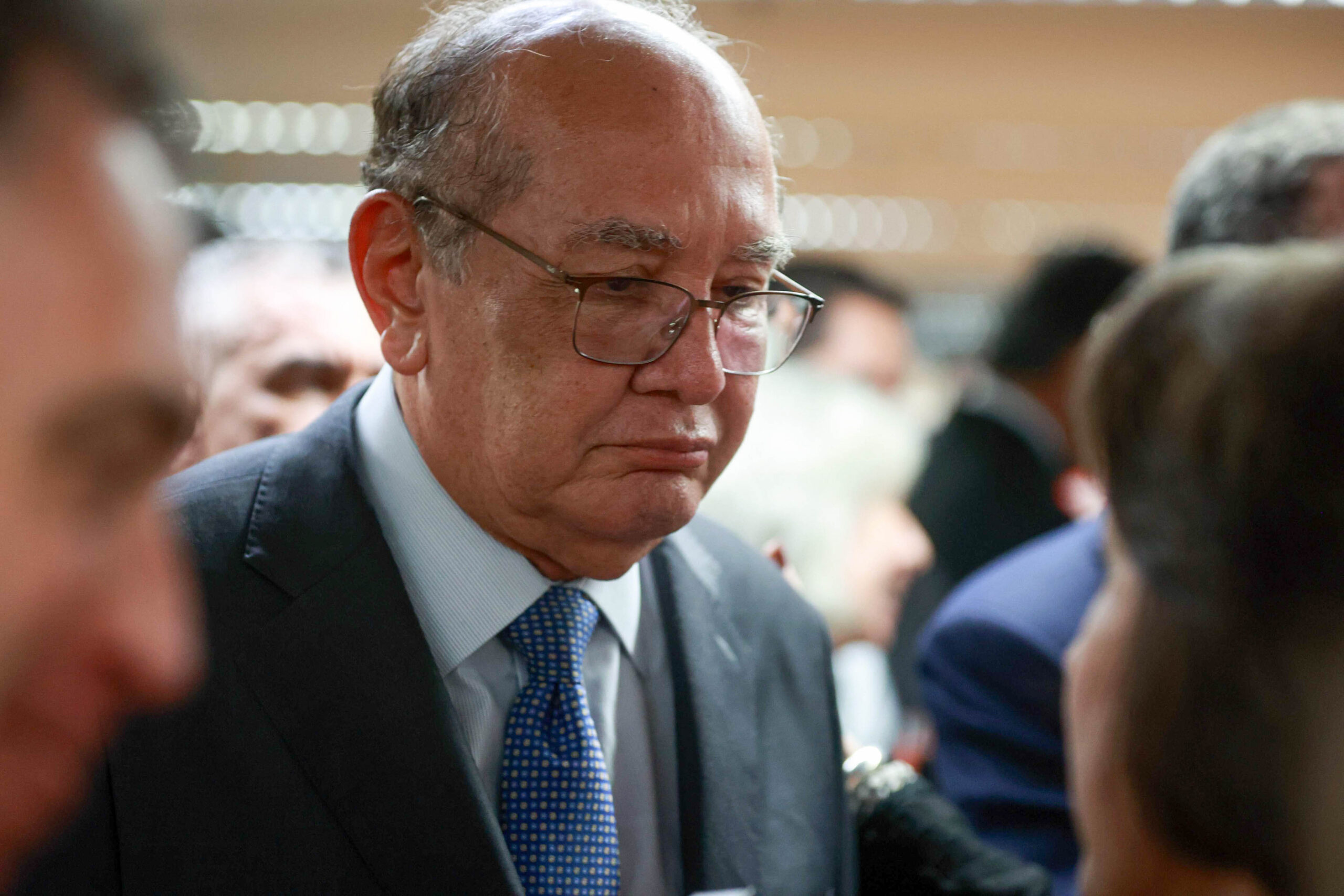 Marinho se reúne com Gilmar e diz que Flávio quer ter interlocução com STF