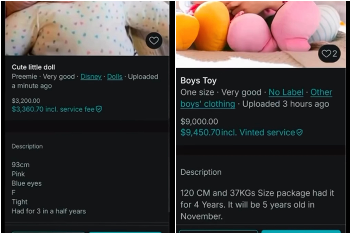 Influenciadora denuncia venda de crianças na internet - Reprodução