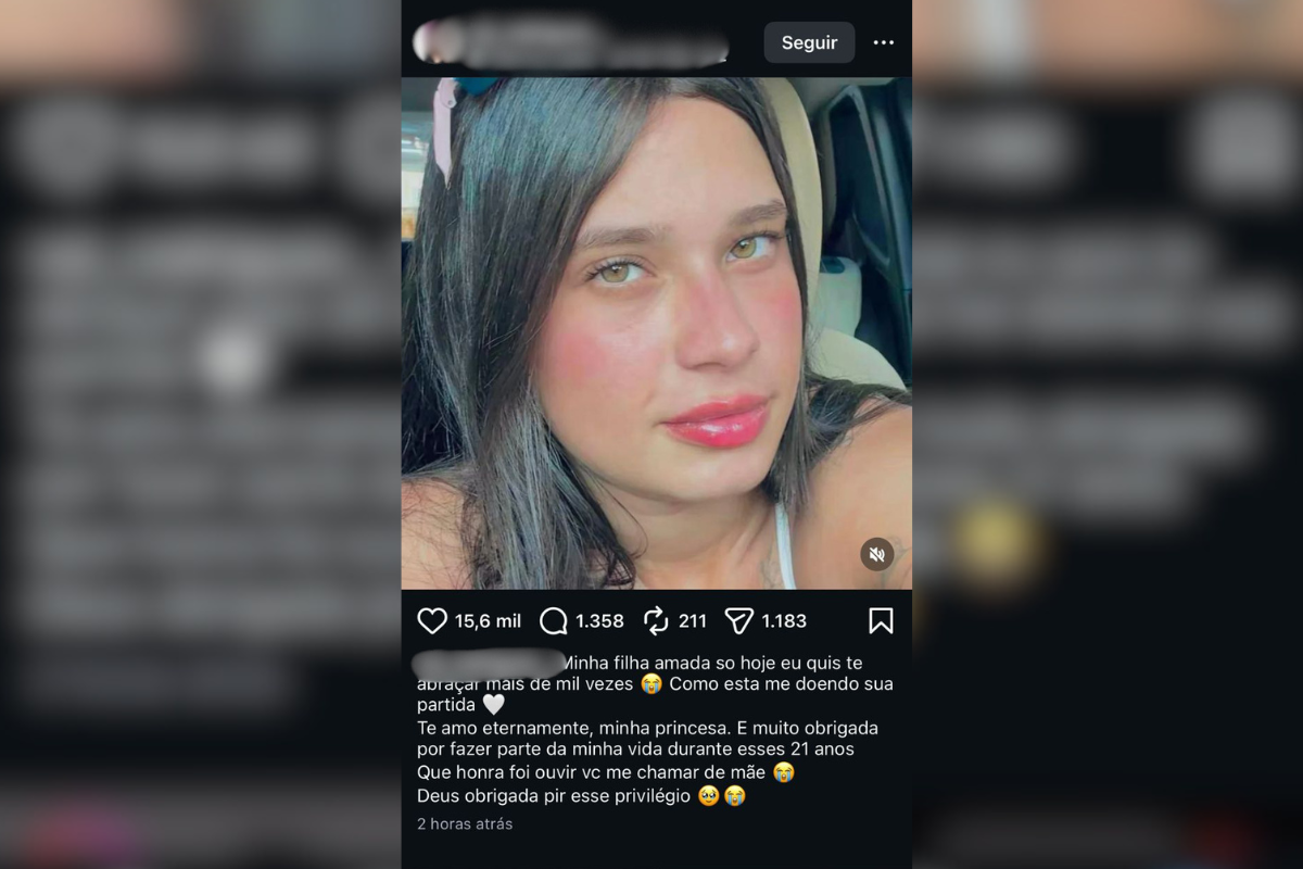 mãe jovem morreu salto desabafa redes sociais