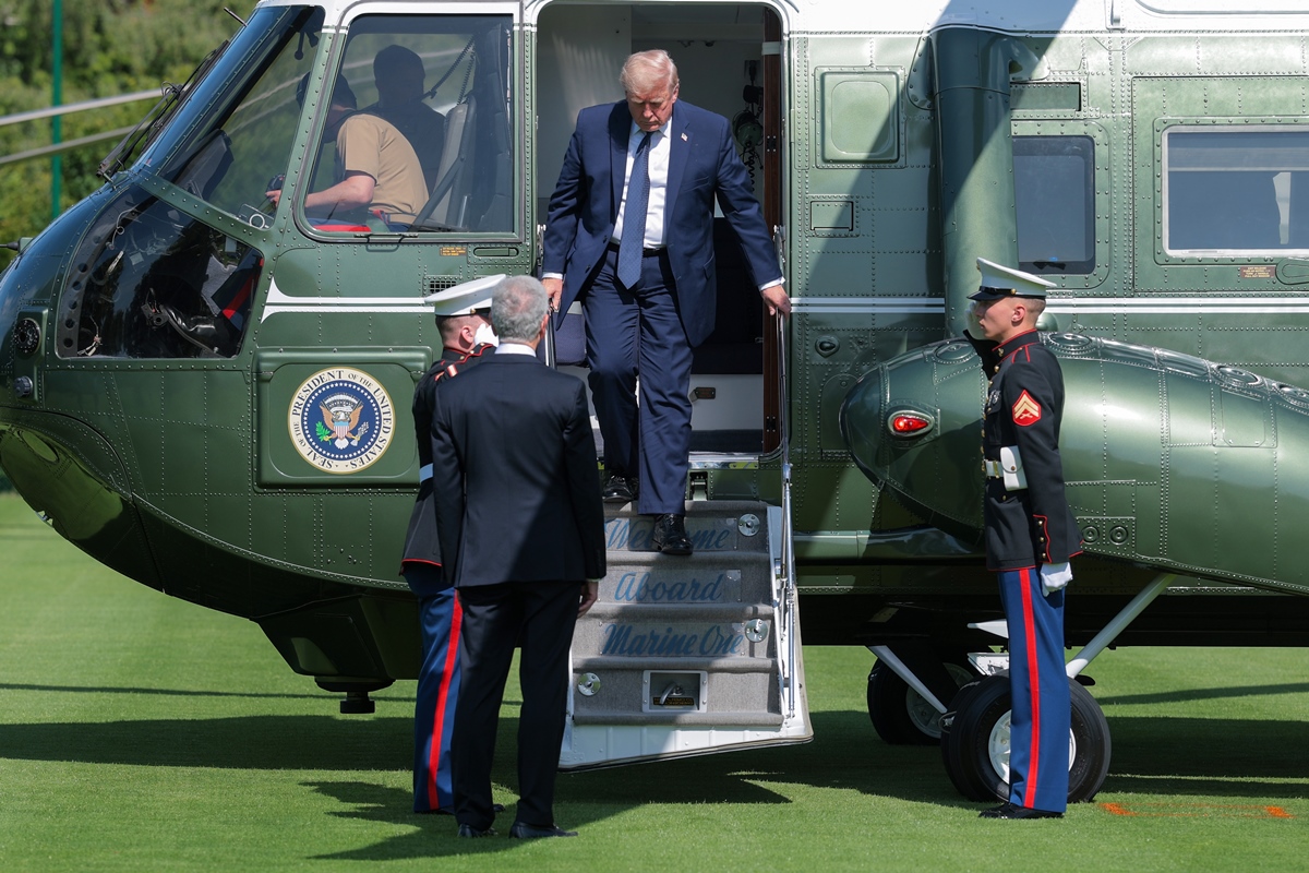 Após fechar acordo com Irã, Trump chega à França para a cúpula do G7