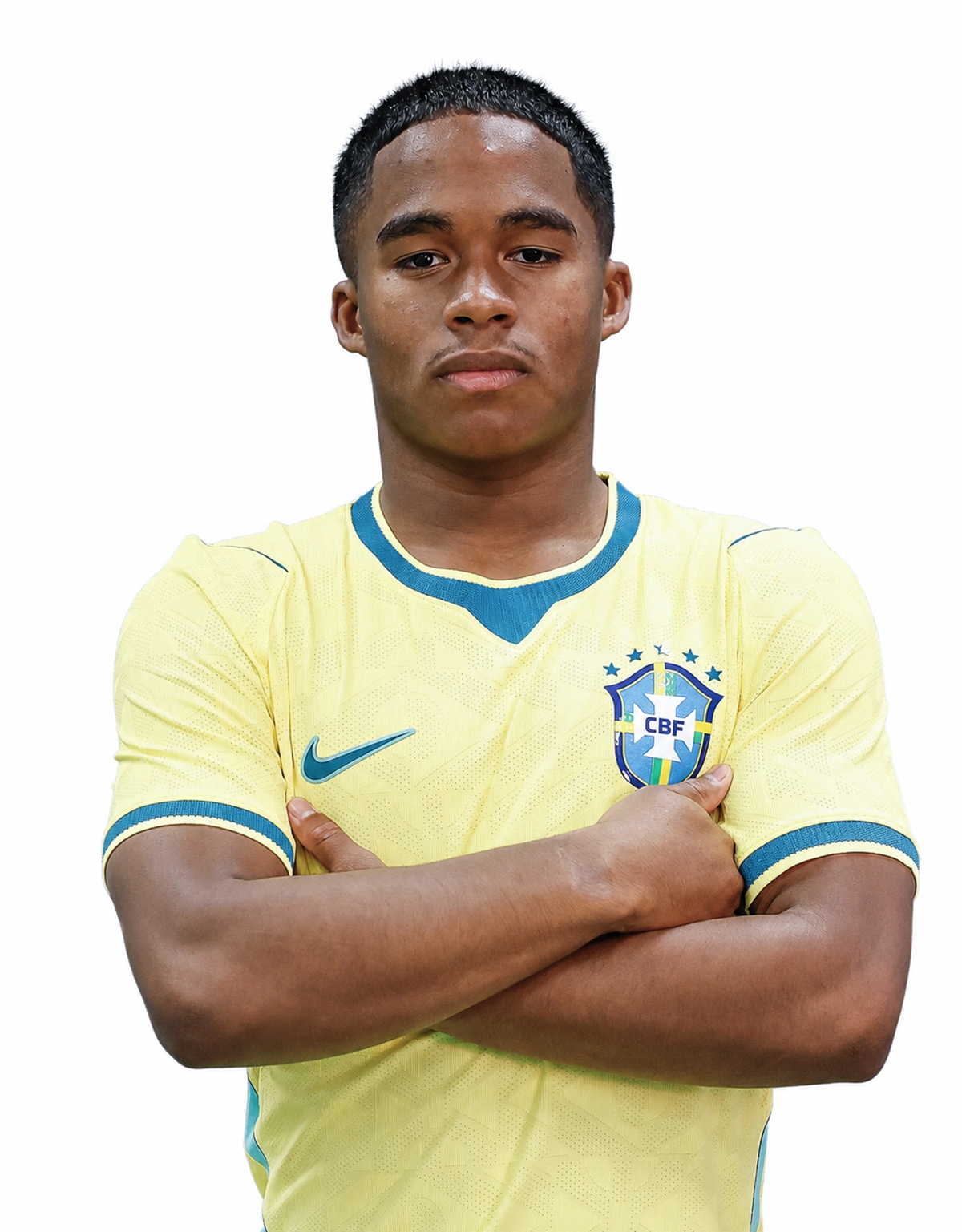 Endrick fala após eliminação na Copa: "Ainda é difícil pensar" 13 Endrick em ação