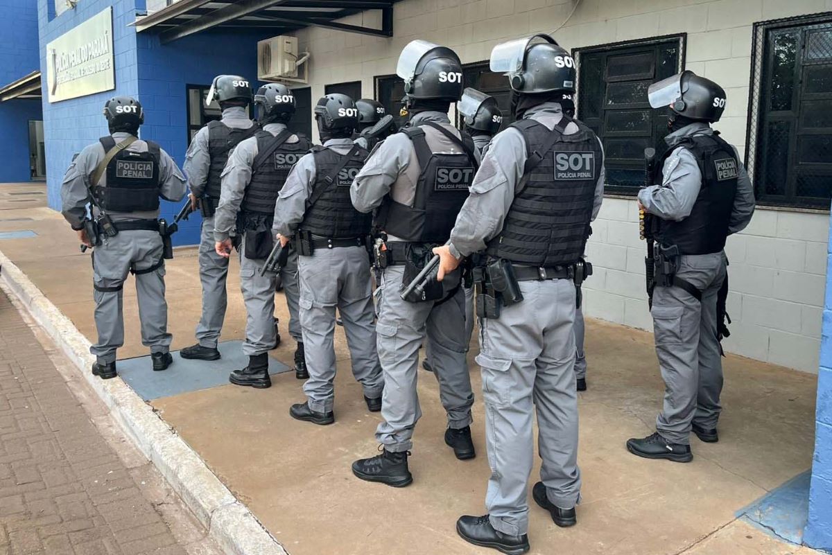 Paraná se torna referência nacional em segurança pública 18 Equipe de policiamento do Paraná