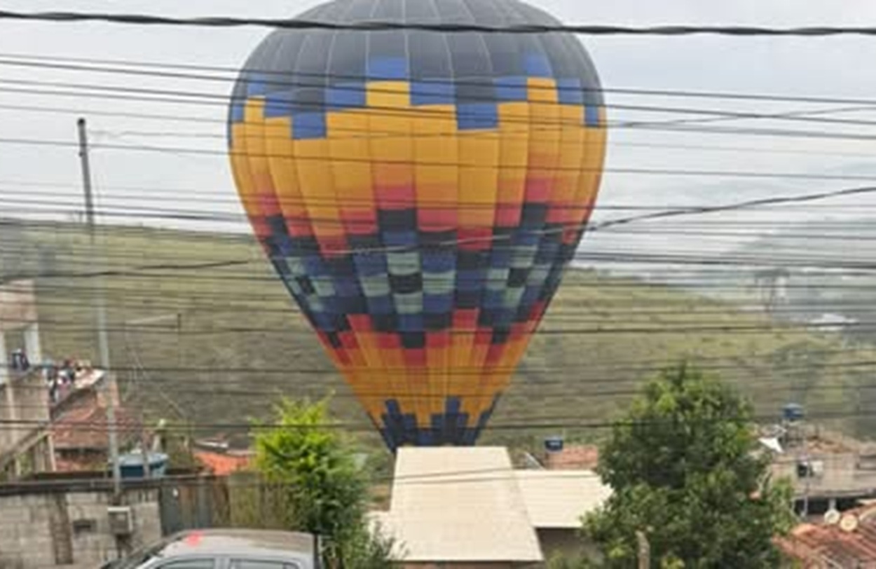 queda balão Itabirito pedido casamento