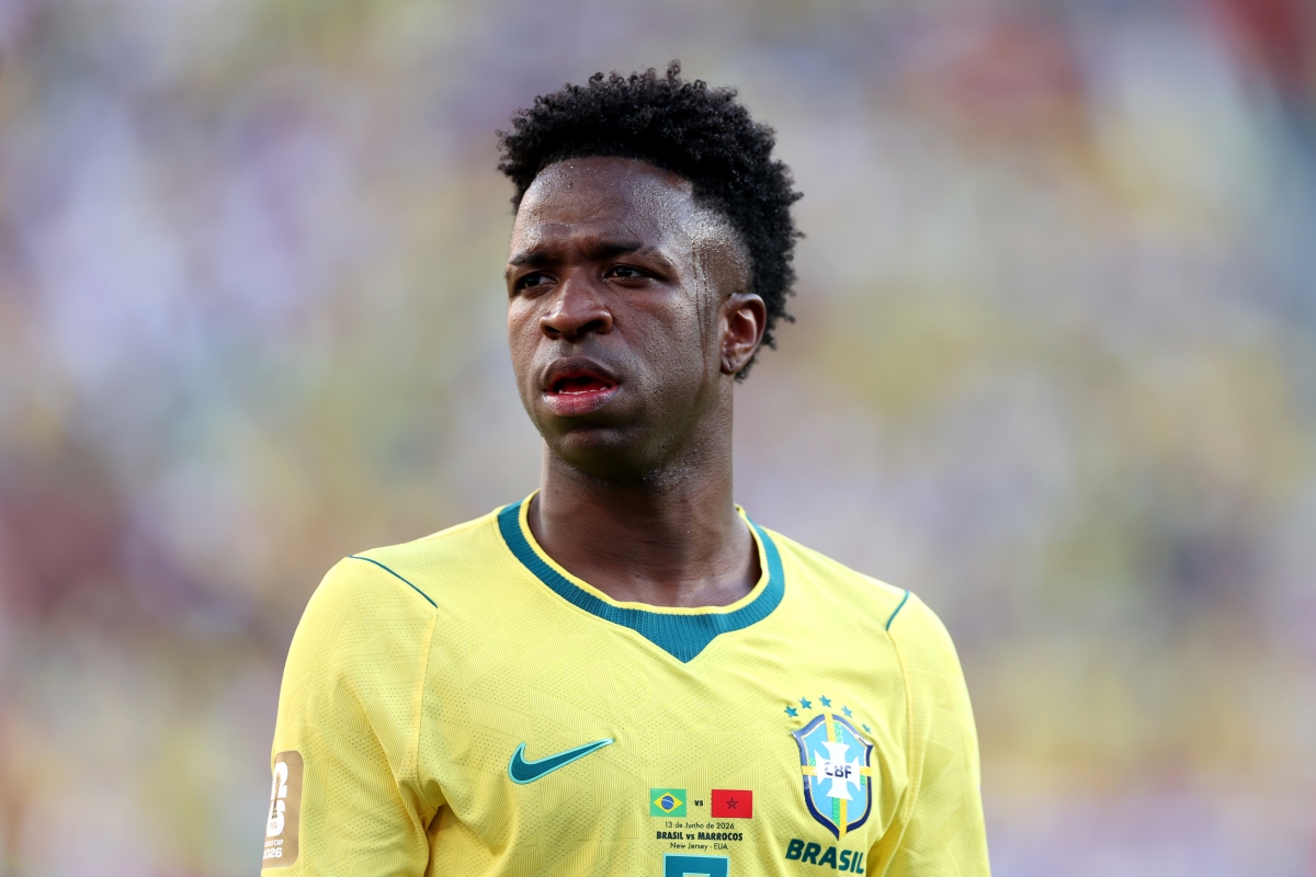 Vídeo: veja a reação de Virginia ao gol de Vini Jr. no jogo do Brasil 9 Vini Jr marcou o primeiro gol do Brasil na Copa do Mundo de 2026
