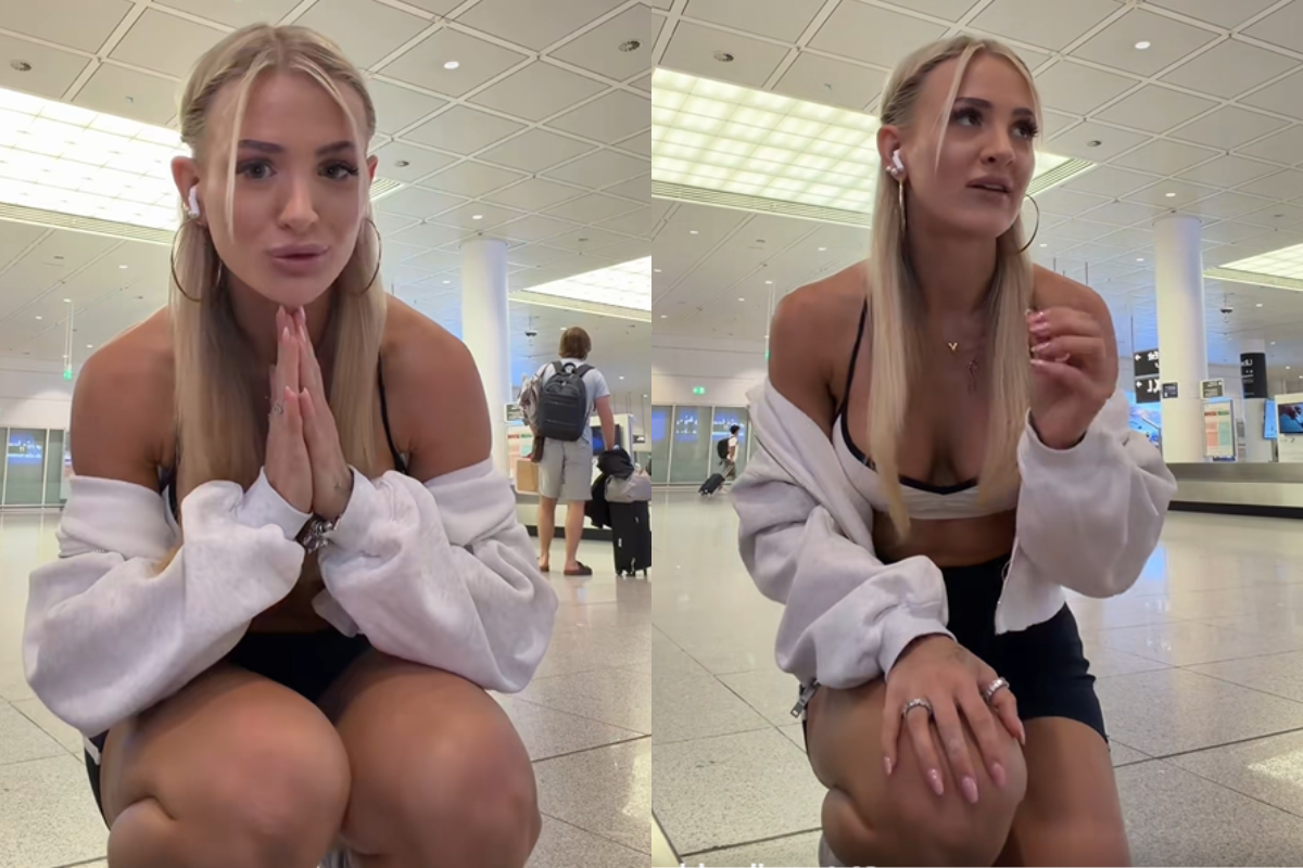 Influenciadora diz ter sido barrada em voo por usar roupa de treino