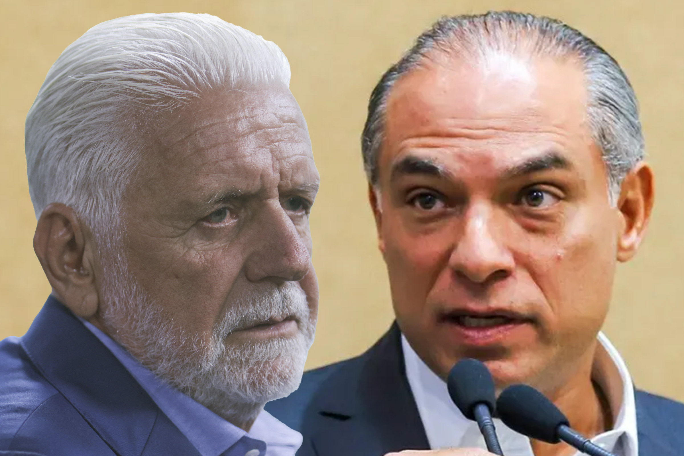 Jaques Wagner e Augusto Lima