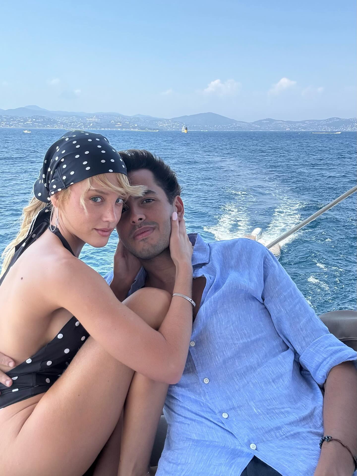 Malu Borges e seu marido, Jo&atilde;o Santiago