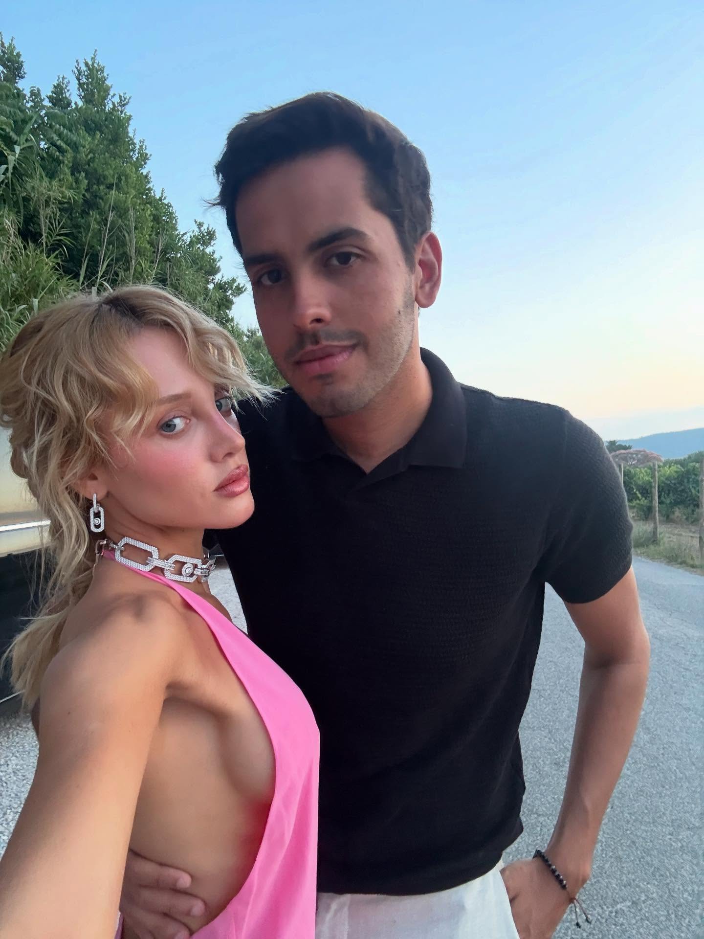 Malu Borges e seu marido, Jo&atilde;o Santiago