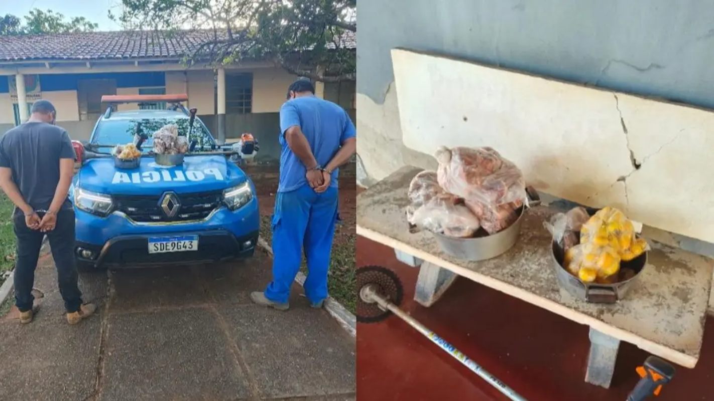 Embriagados, homens furtam galinhas e pequi em Goiás