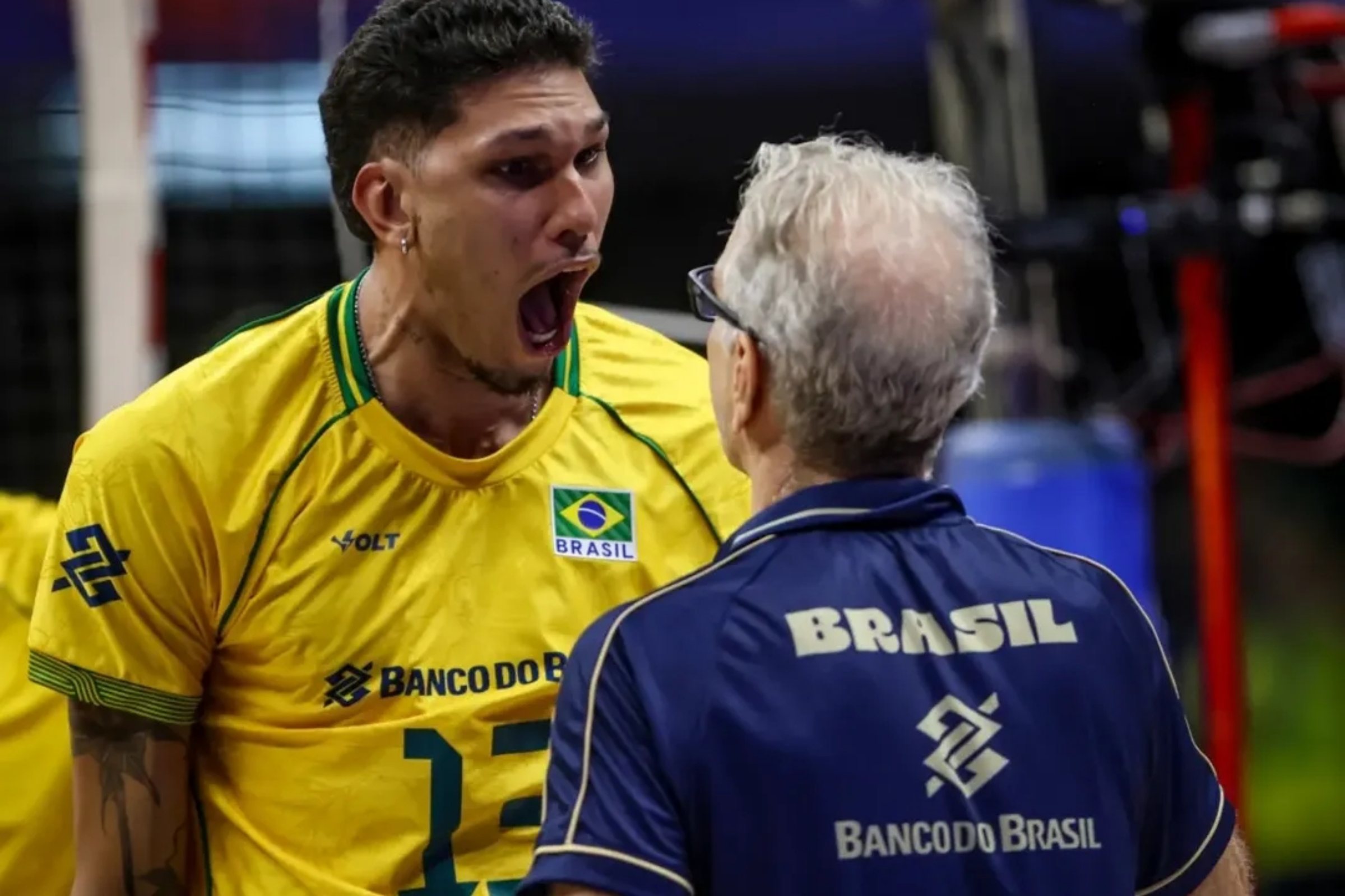 Brasil vence Argentina de virada na VNL e encerra 1ª fase invicto