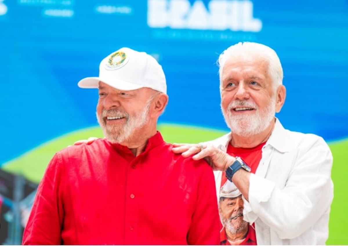 Lula e Jaques Wagner