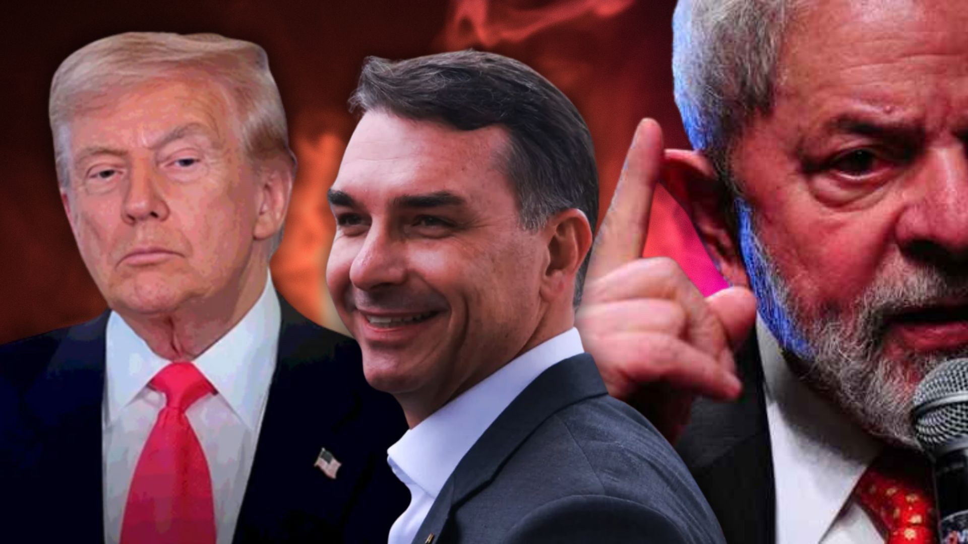 Flávio Bolsonaro atropela os fatos para justificar o tarifaço de Trump