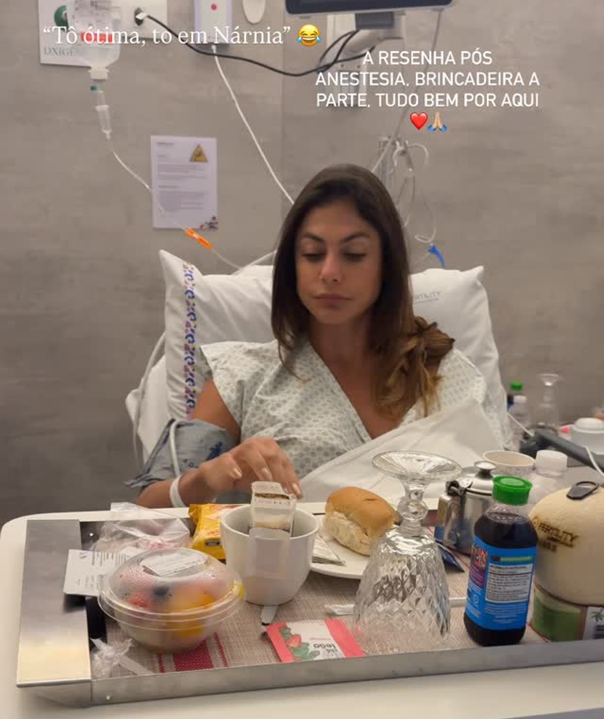 Mari Gonzalez se diverte ao descobrir reação pós-anestesia: "Louca" 15 Mari Gonzalez após anestesia
