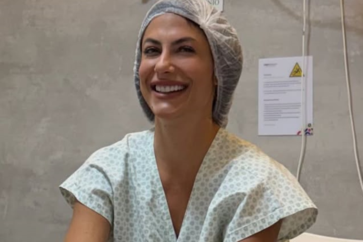 Mari Gonzalez se diverte ao descobrir reação pós-anestesia: "Louca" 16 Mari Gonzalez antes da coleta de óvulos