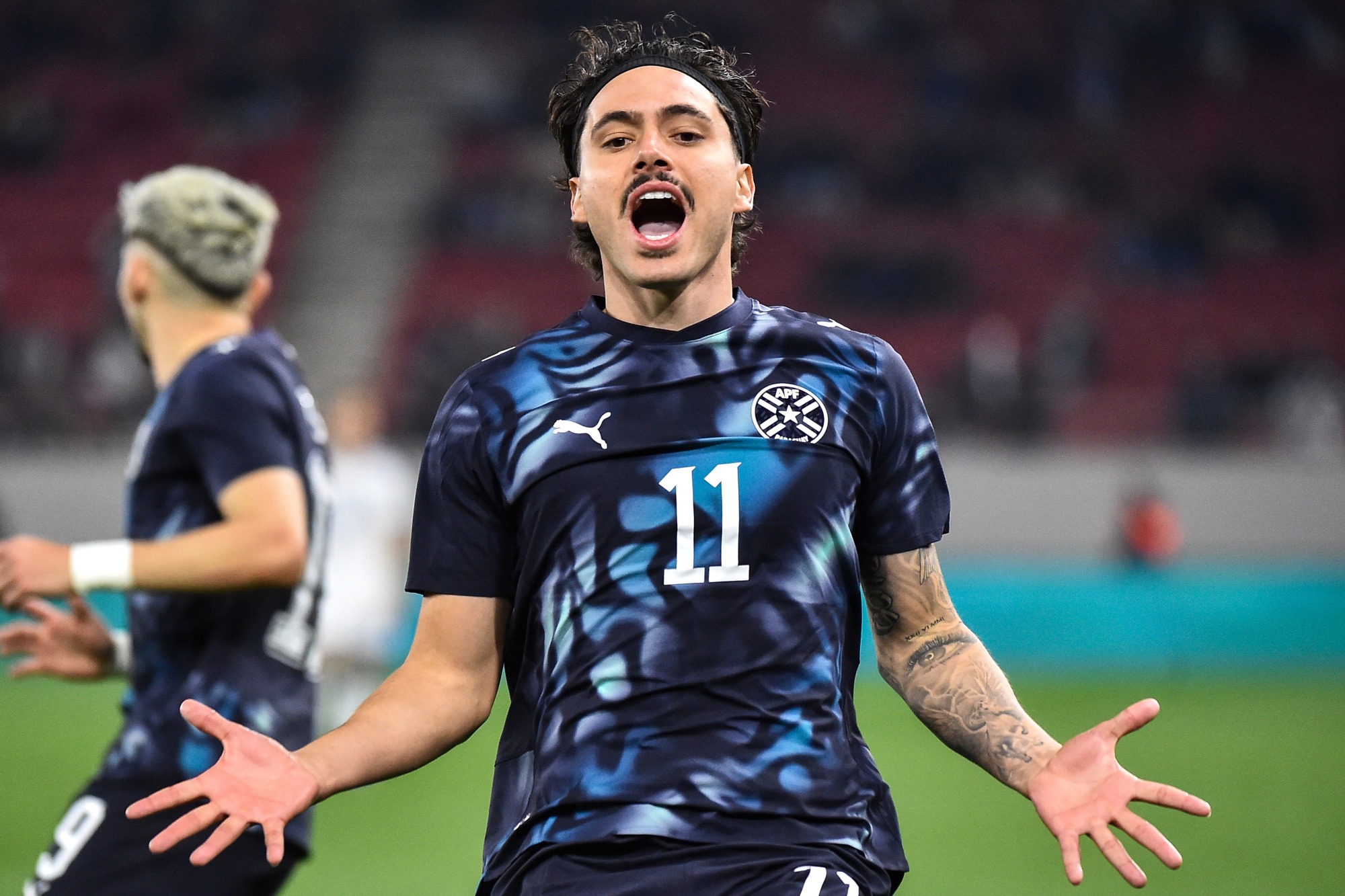 Maurício, jogador do Paraguai