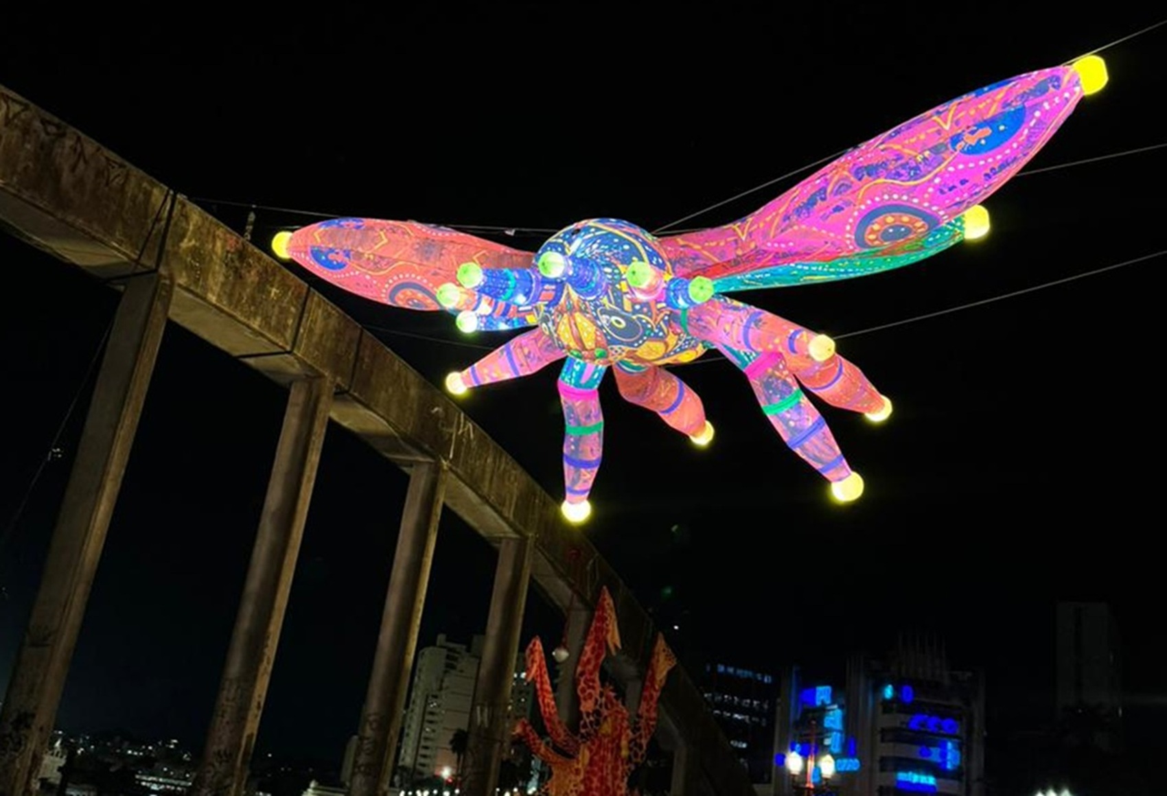 Teste de instalação da Festa da Luz 2026 