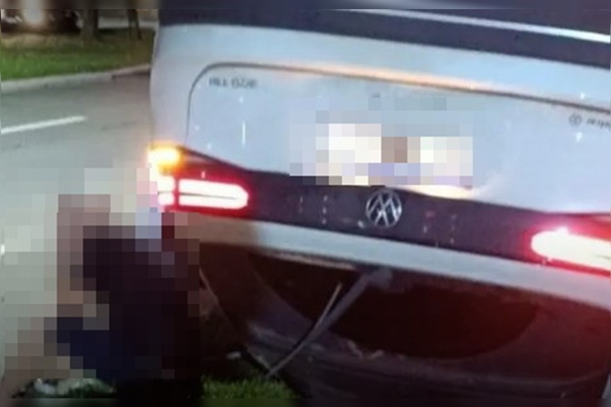 Médico é preso após atropelar motociclista e capotar carro em Goiânia