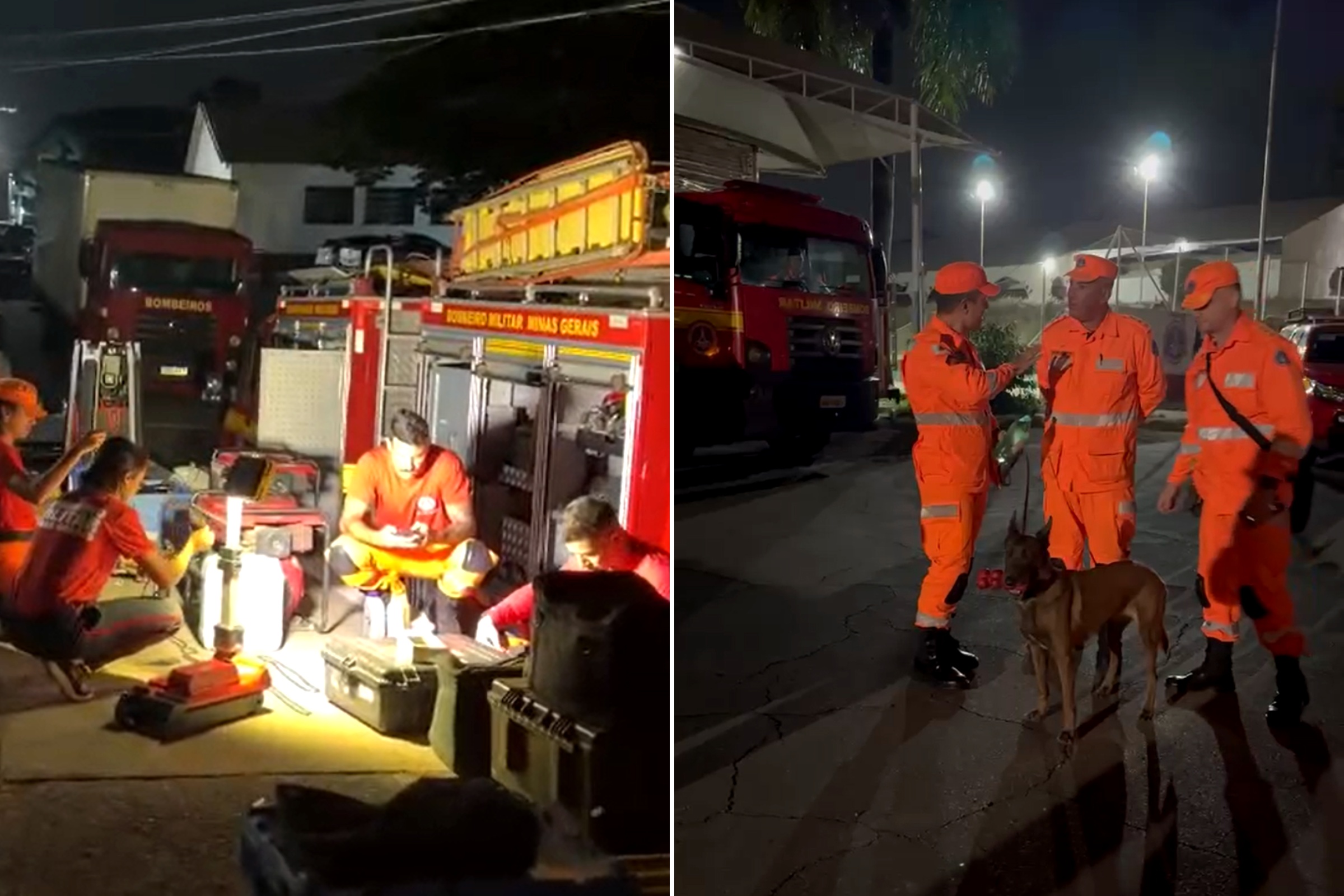 Bombeiros se preparam para missão na Venezuela