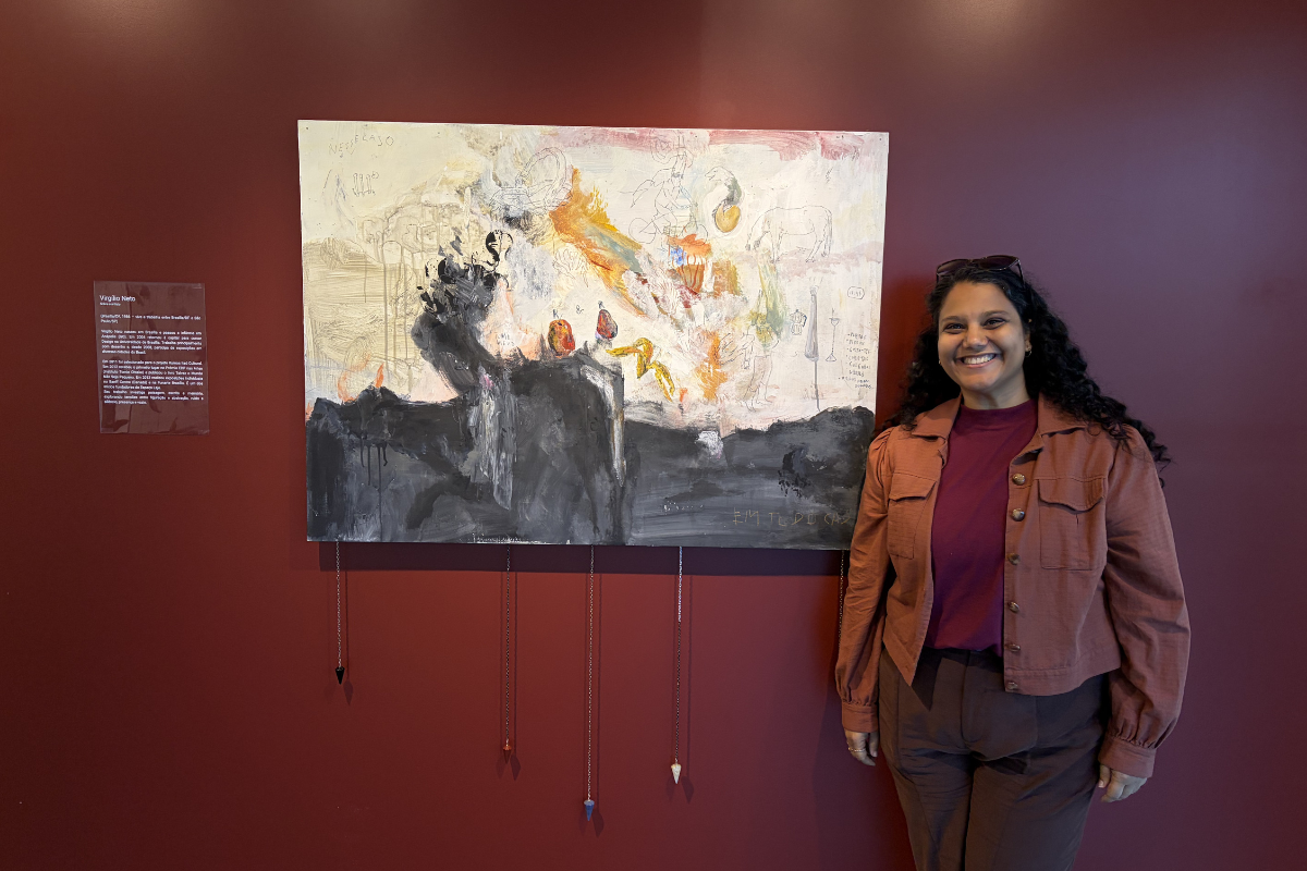 Alunos do Recanto das Emas se encantam com a exposição Constelações Contemporâneas