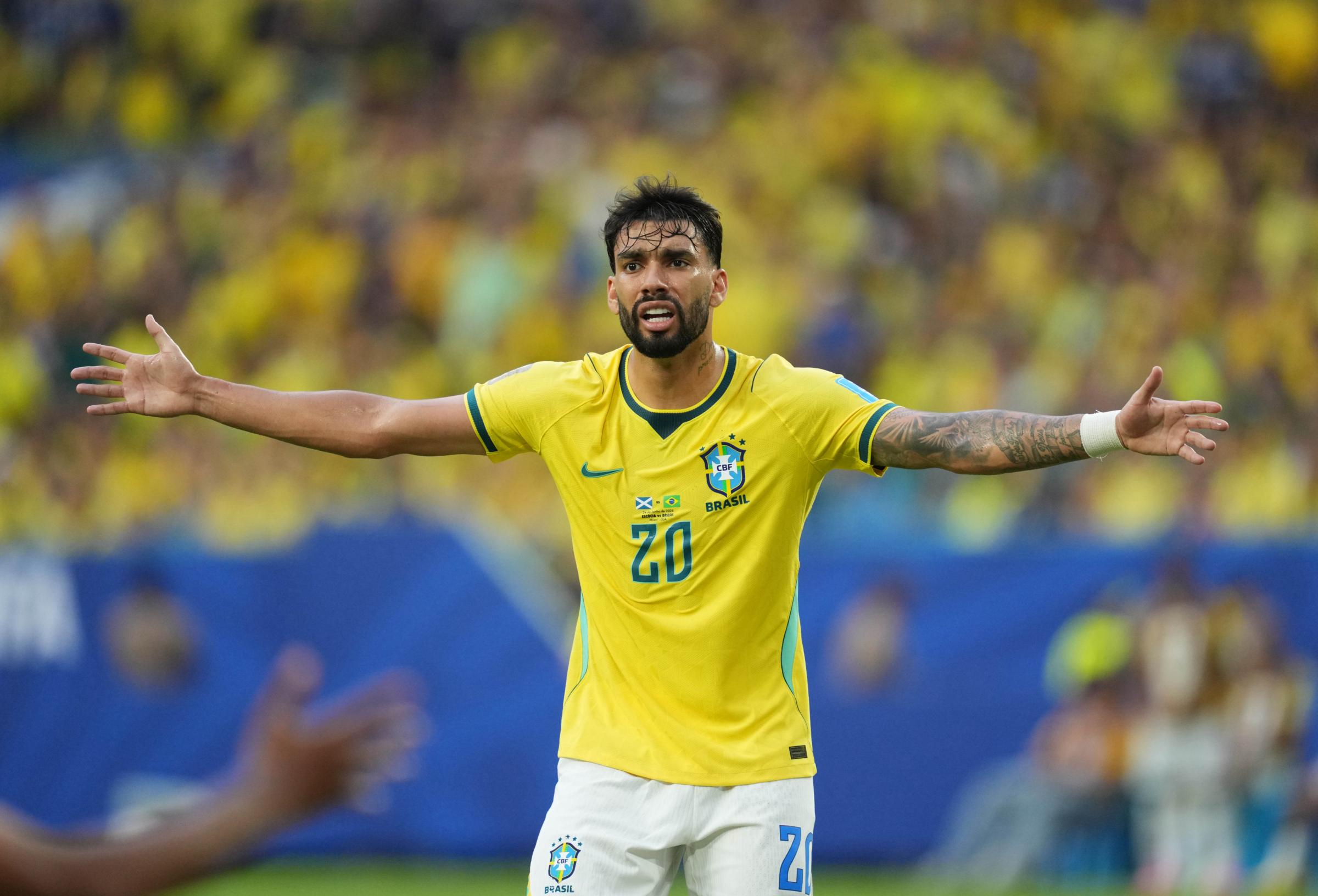 Foto colorida de Lucas Paquetá - Metrópoles