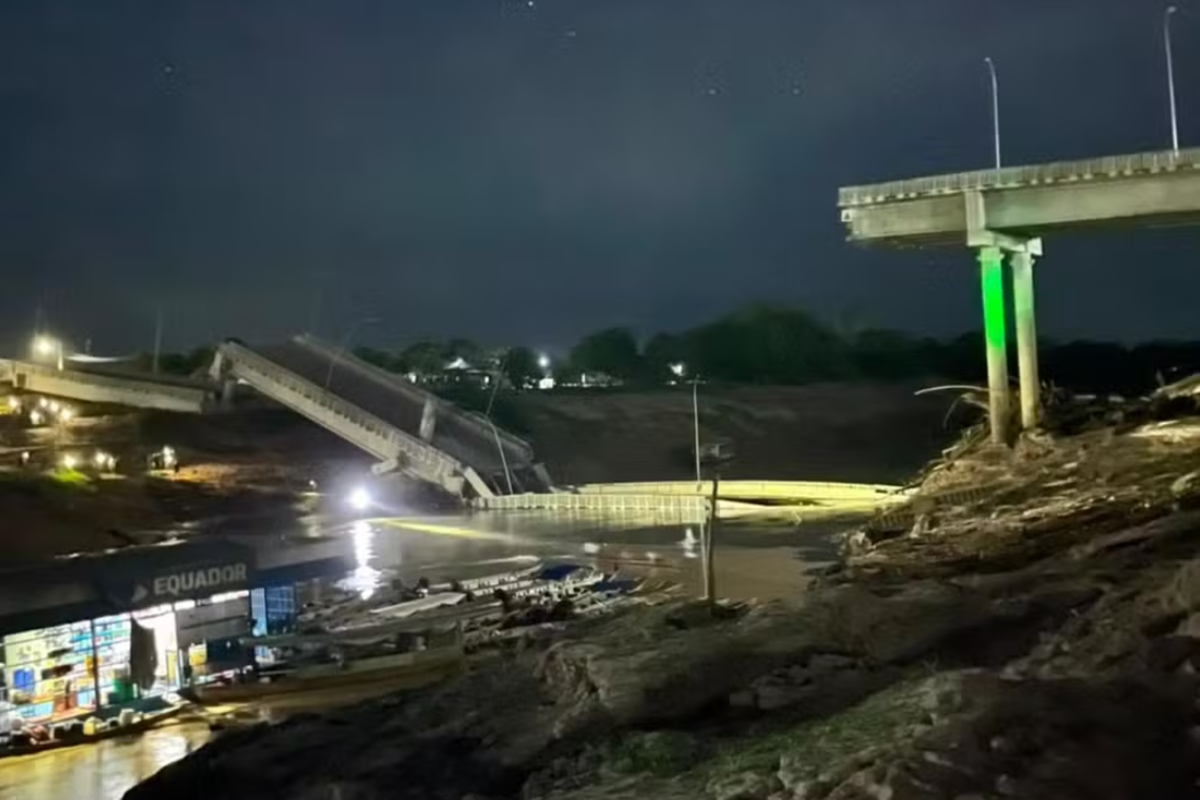 MP instaura inquérito para investigar queda de ponte no Acre