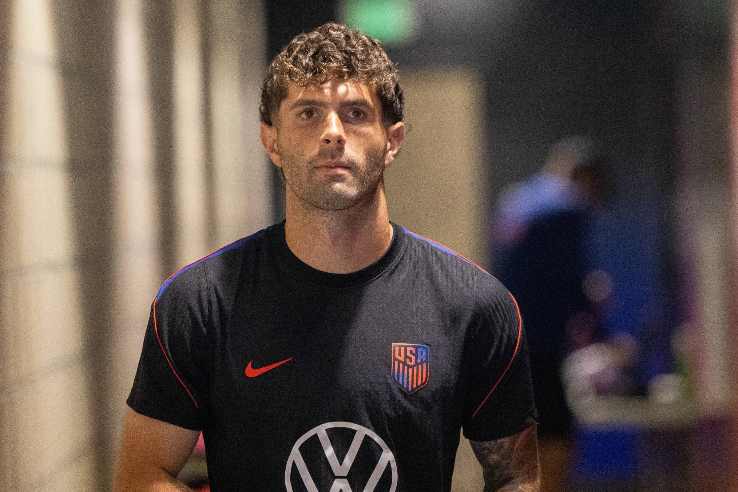 Pulisic, camisa 10 dos Estados Unidos