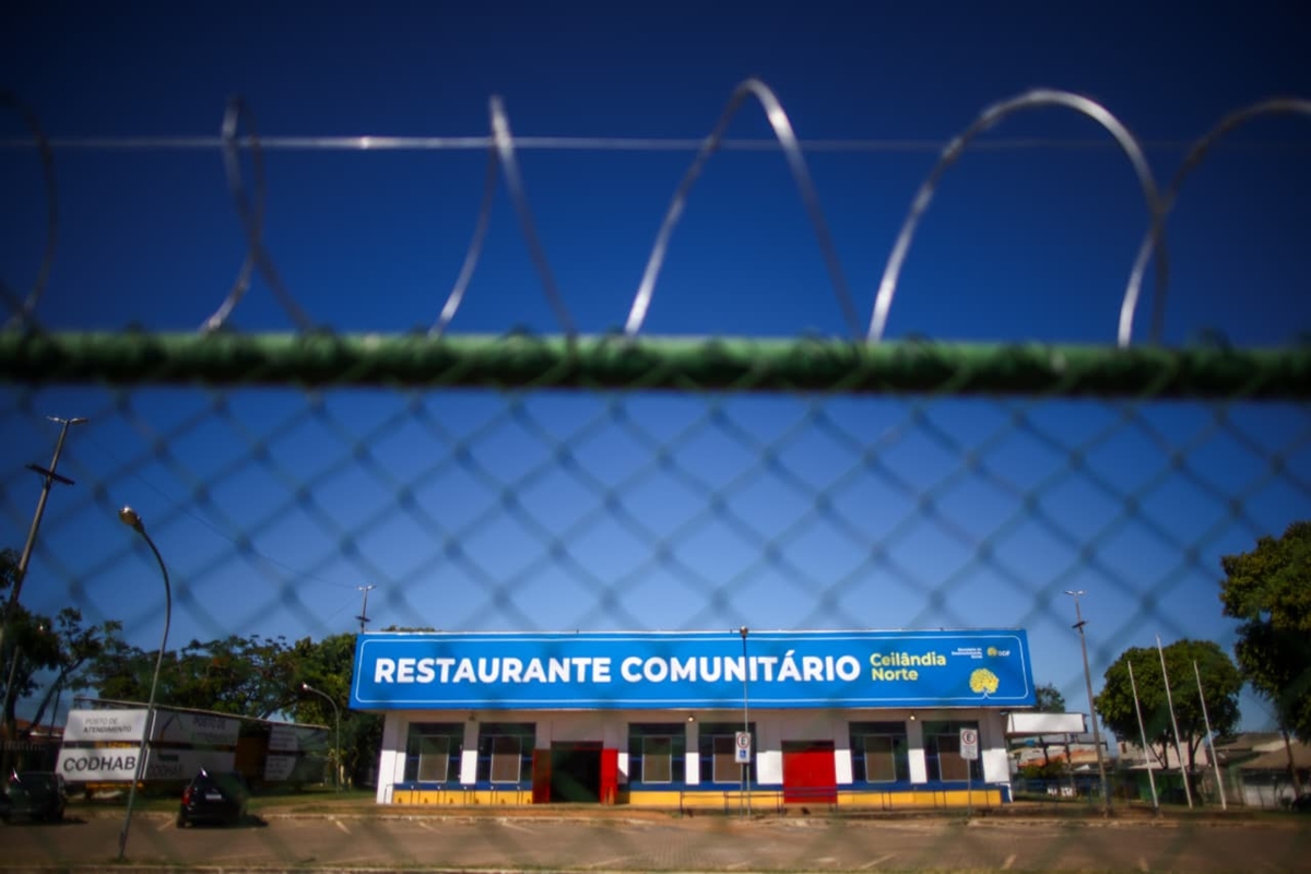 Restaurantes comunitários de Ceilândia e Estrutural serão reabertos em julho