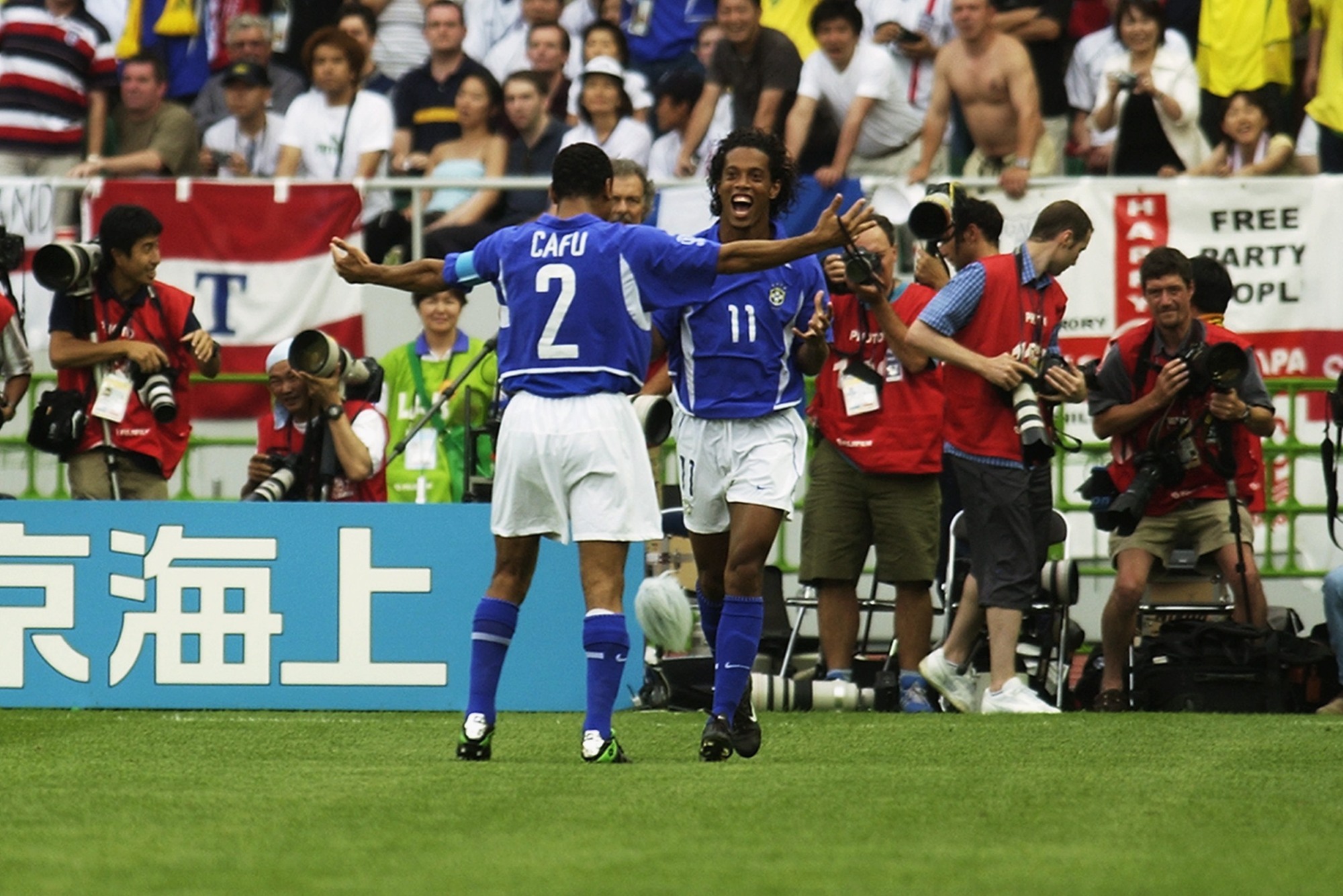 Última vez que Brasil virou jogo de mata-mata da Copa foi em 2002