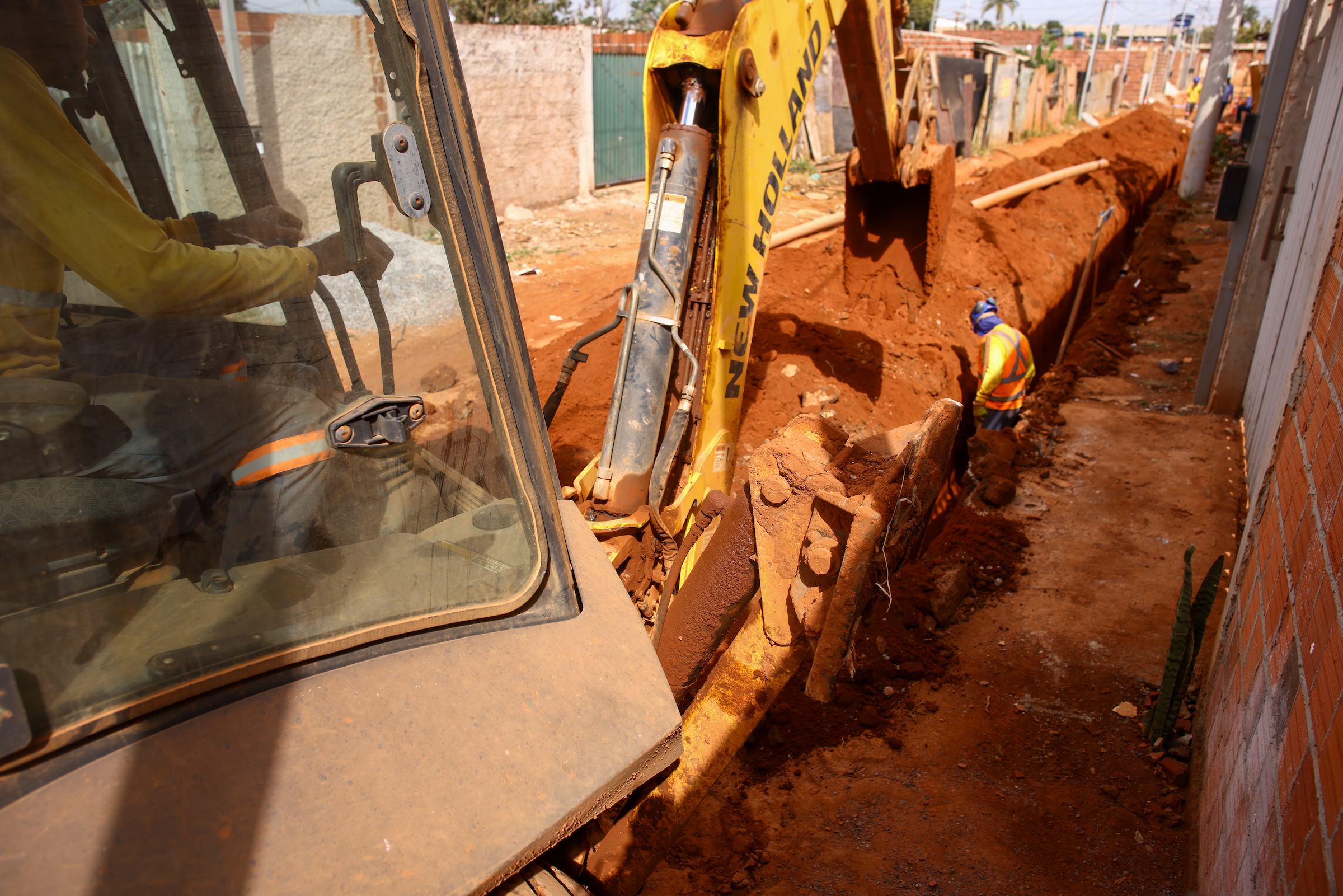 Saneamento Básico Abrange 20 Mil Moradores na Estrutural
