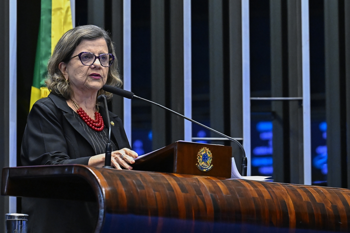 Senadora Teresa Leitão, líder do governo