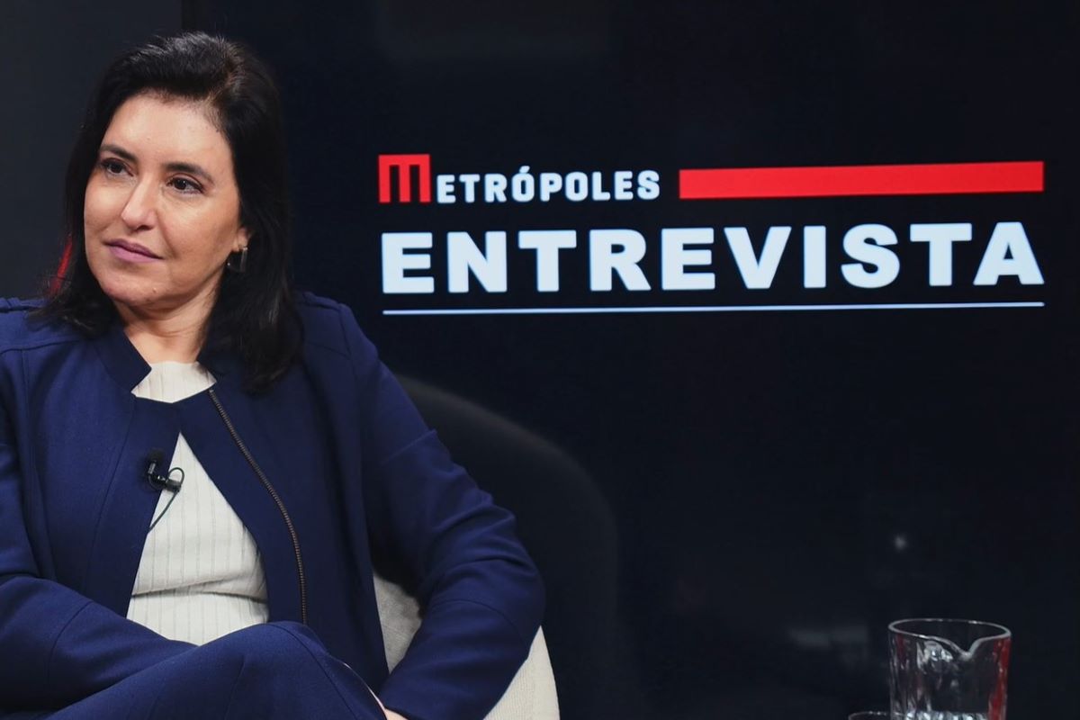 Tebet: candidatura de França ao governo de SP pode atrapalhar Haddad 3 A pré-candidata ao Senado Simone Tebet (PSB-SP).