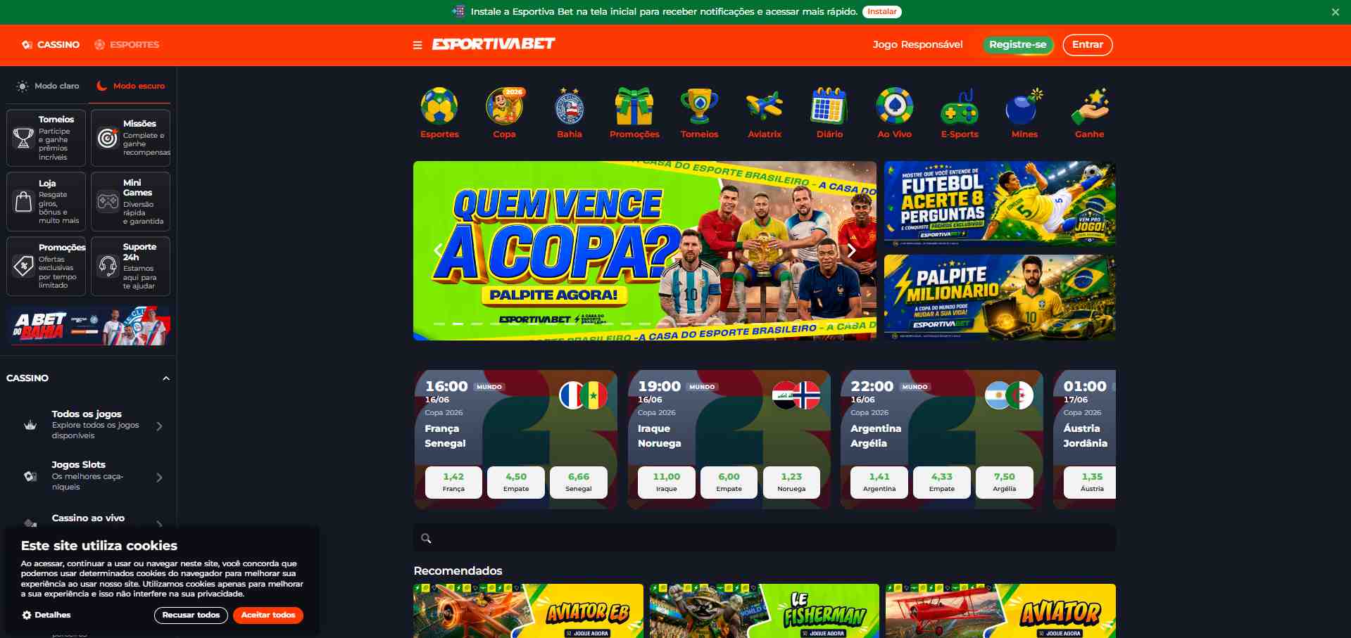 A Esportiva Bet é uma plataforma que mais paga, com saque máximo de até R$ 25 mil