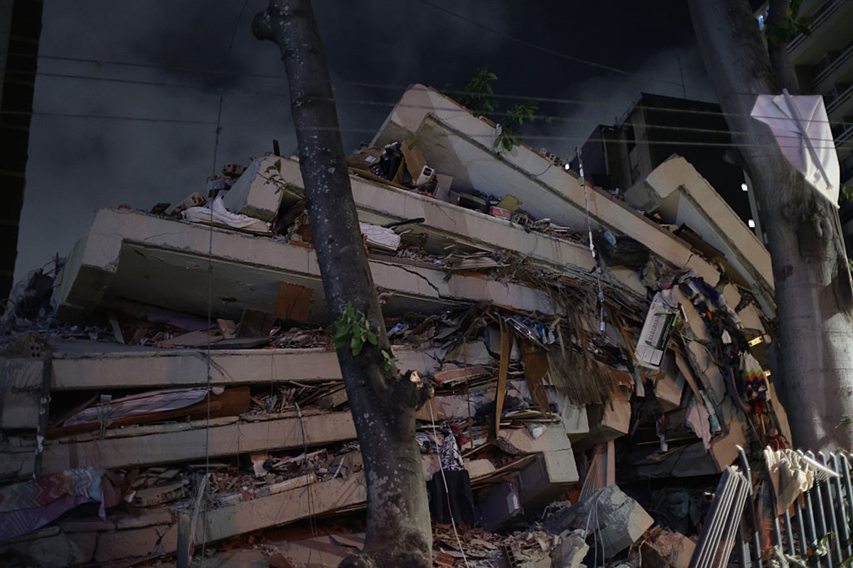 Caracas sob efeito do tremor
