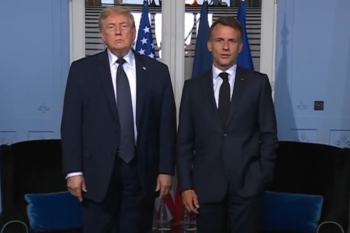 Macron alfineta Trump por explorar protestos na França em campanha nos EUA