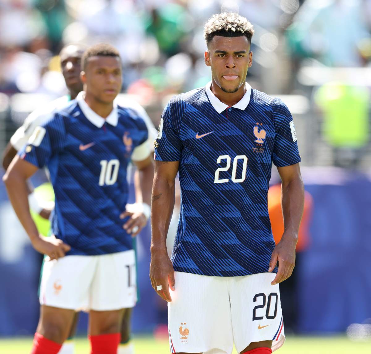 foto com cor. Uniforme da França para a Copa do Mundo 2026 - metrópoles