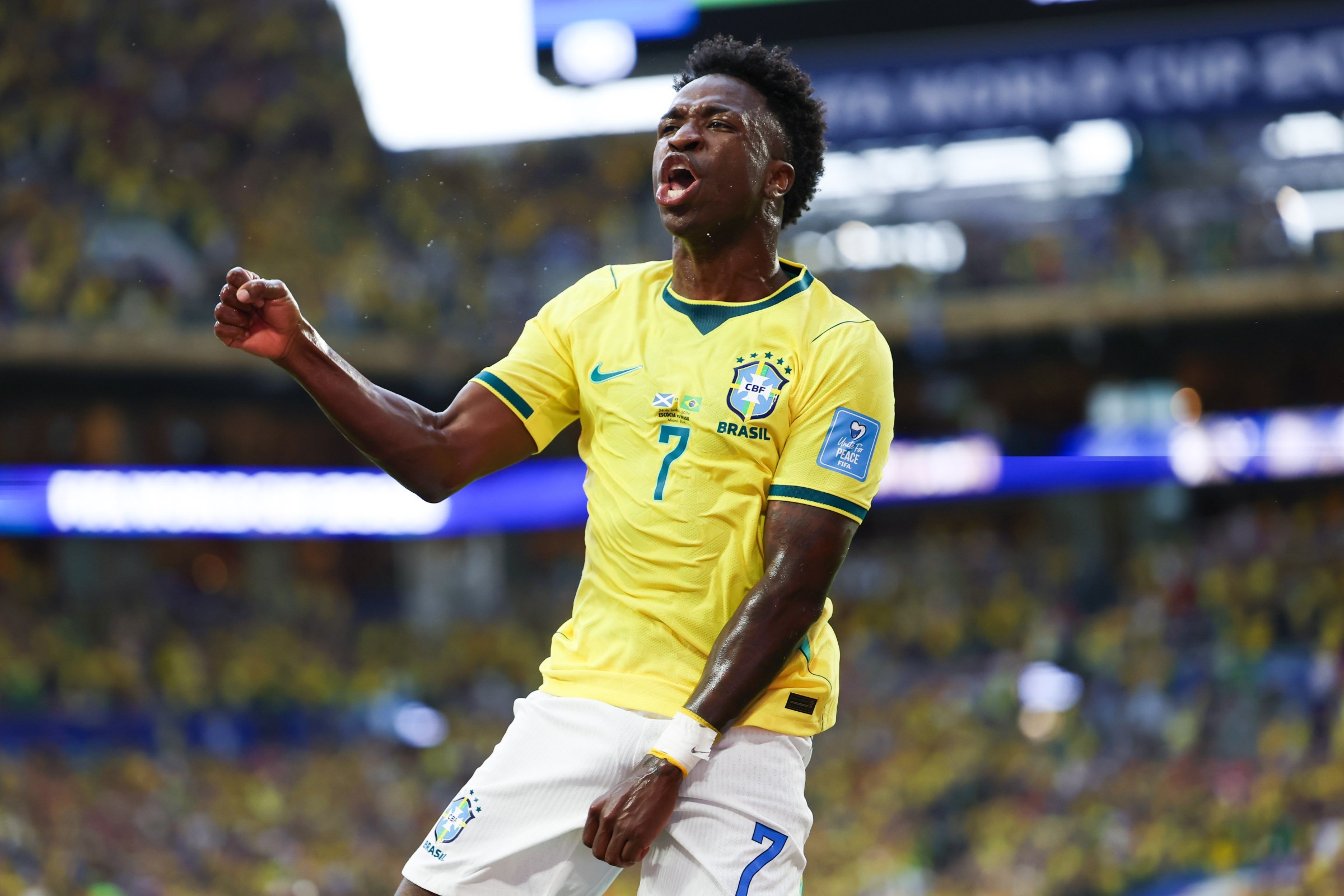Vini Jr. Seleção Brasileira