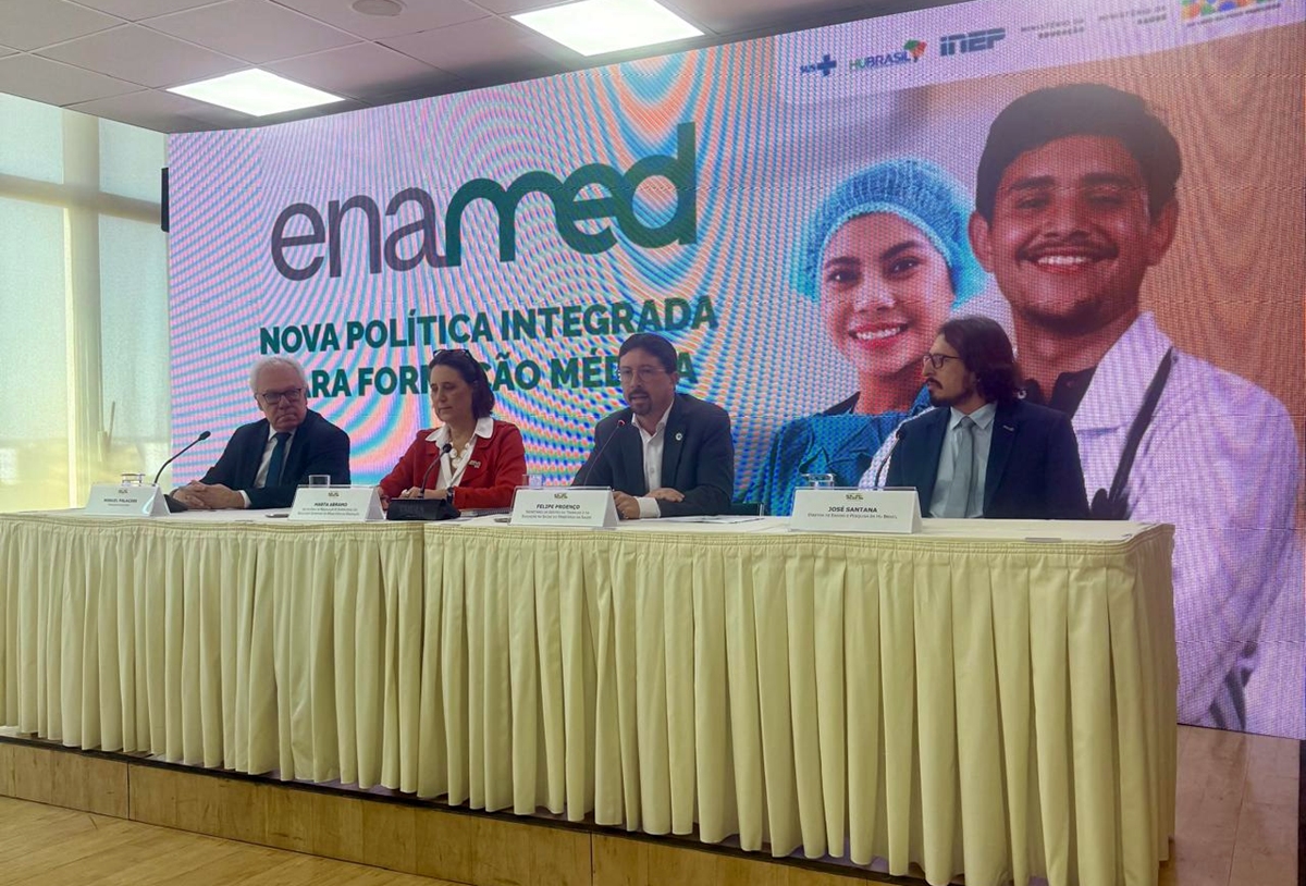 Coletiva de imprensa no MEC sobre a ova MP do Enamed - Metrópoles