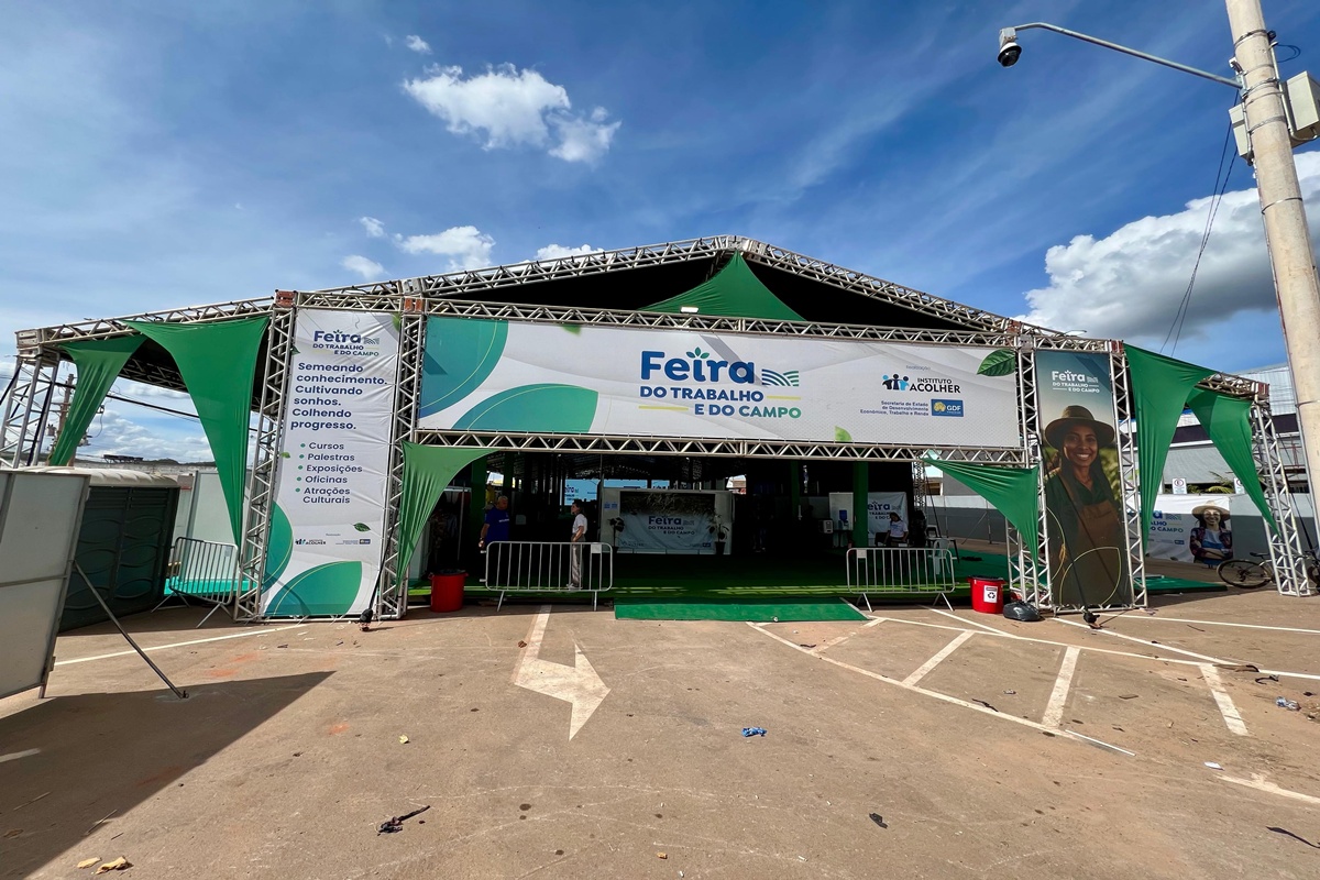 Feira do Trabalho e do Campo leva serviços gratuitos ao Plano Piloto
