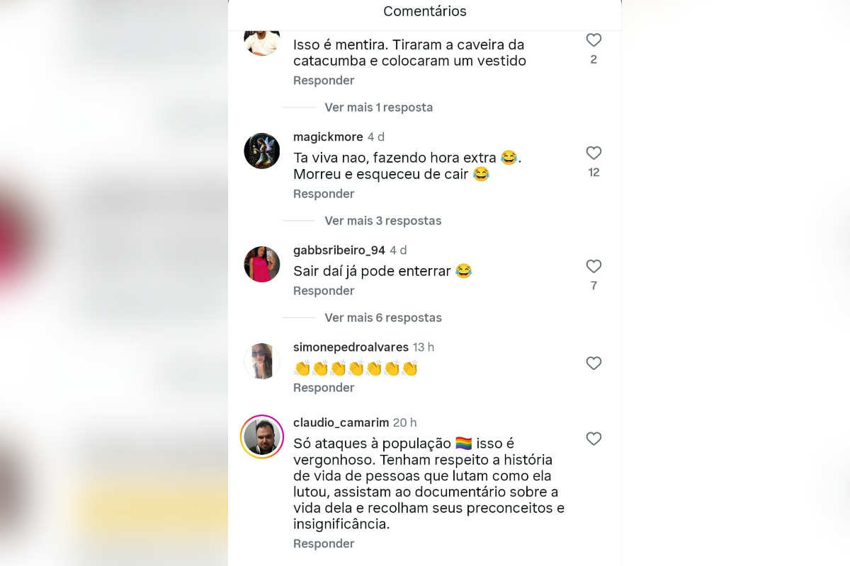 Homenagem a travesti mais velha do Brasil - imagem 4