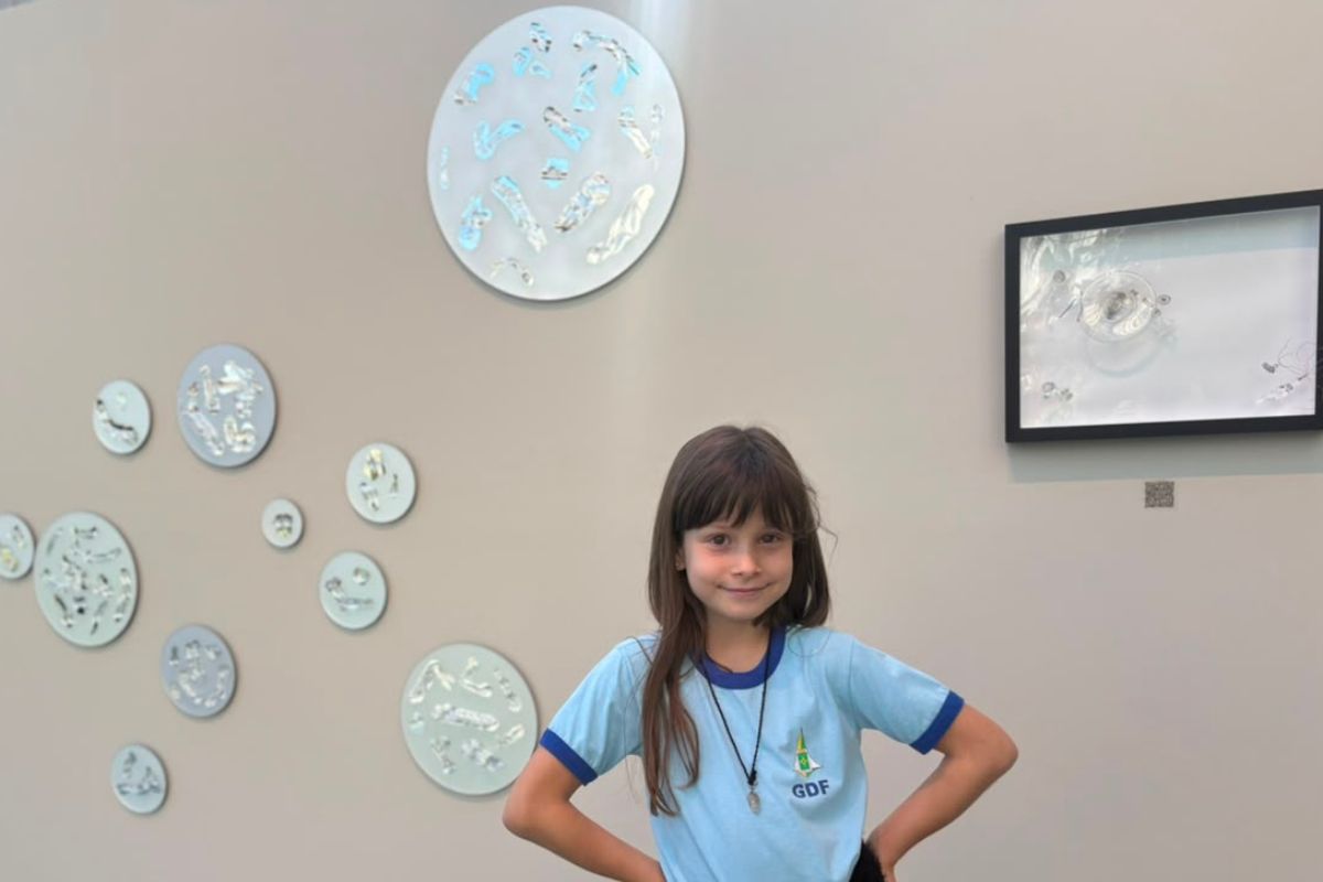 Constelações Contemporâneas: alunos da EC 413 Sul visitam mostra