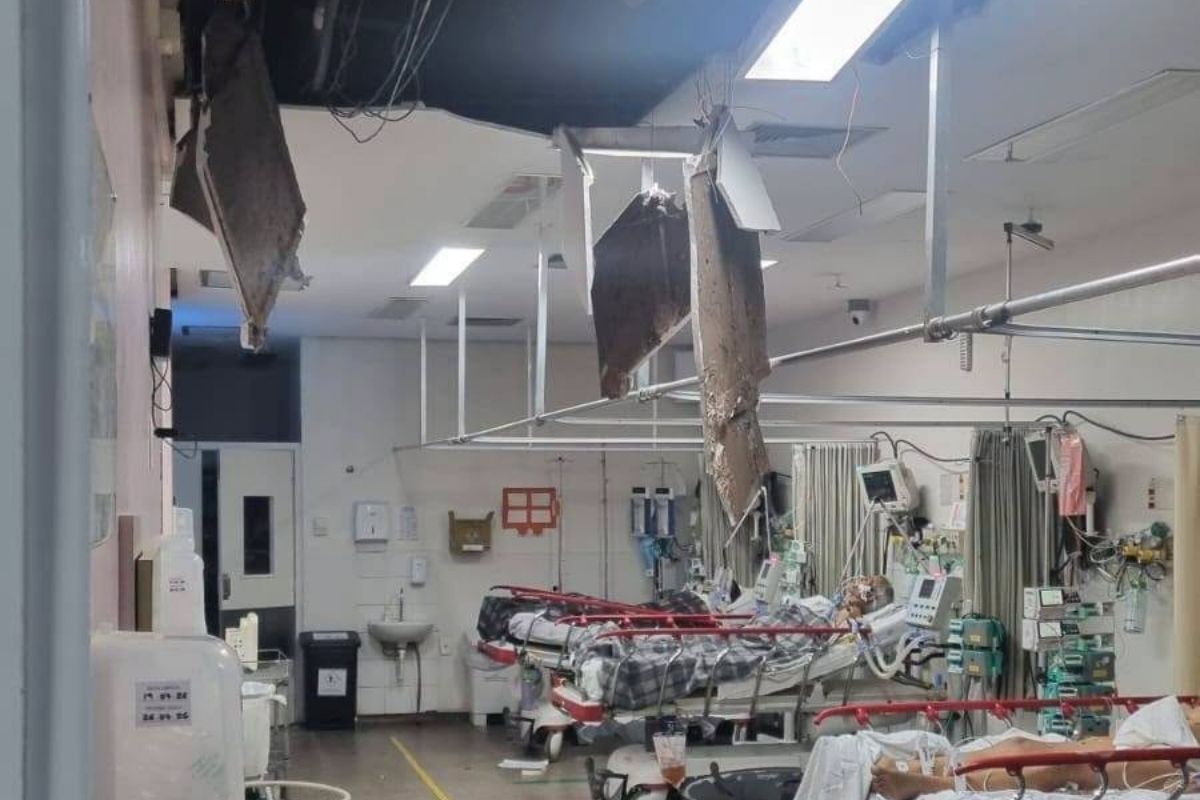 Chuva em Ribeirão Preto deixa 1 morto, interdita hospital e fecha vias