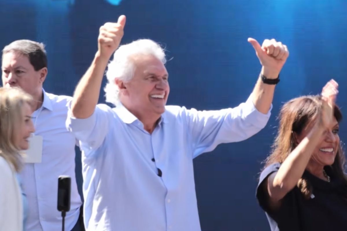 Imagem vinculada ao feed original: Caiado lança candidatura como 3ª via e critica "eleição de rejeitados"