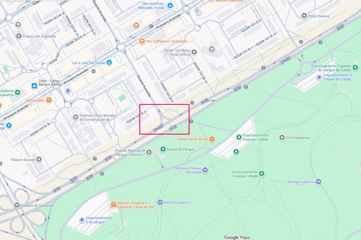 Acesso ao Setor Sudoeste estará interditado pela 4ª Avenida