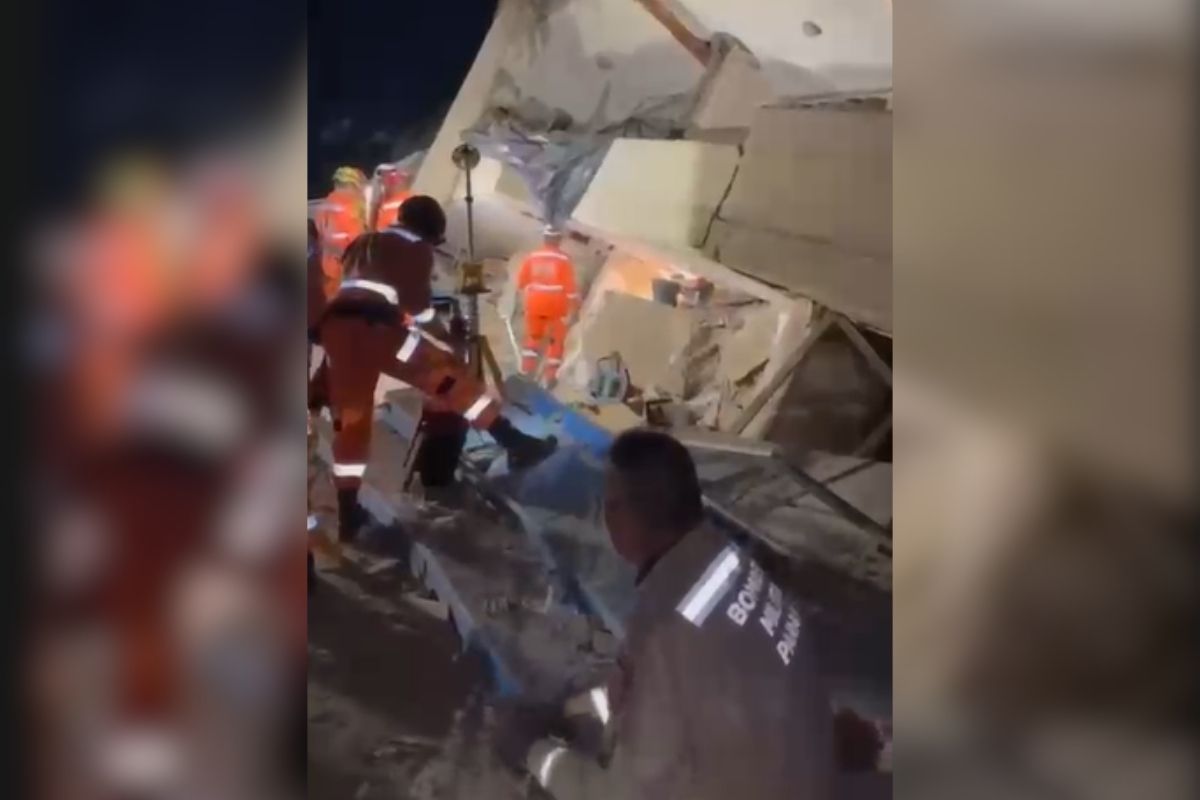 Bombeiros de SP ajudaram a achar 6 vítimas do terremoto na Venezuela 18 Operação de resgate urbana