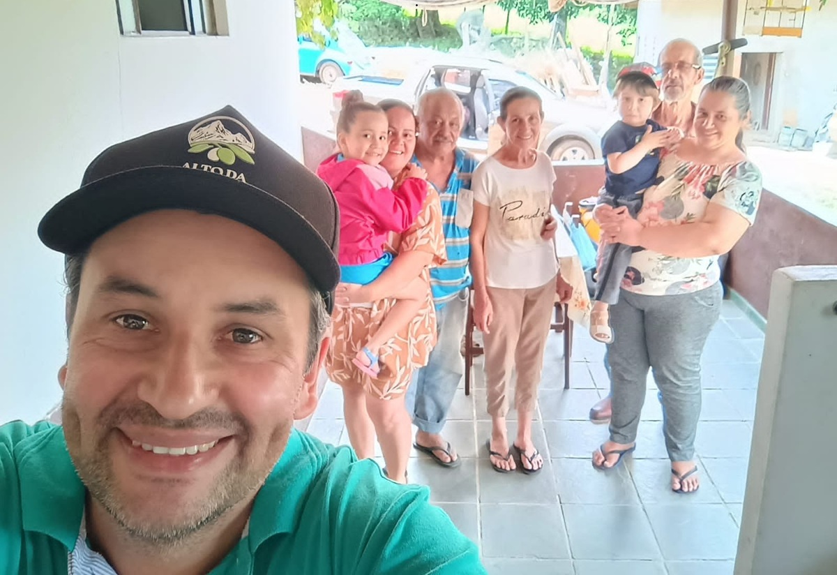 produtor Alisson Moreira azeite Alto da Serra Blend