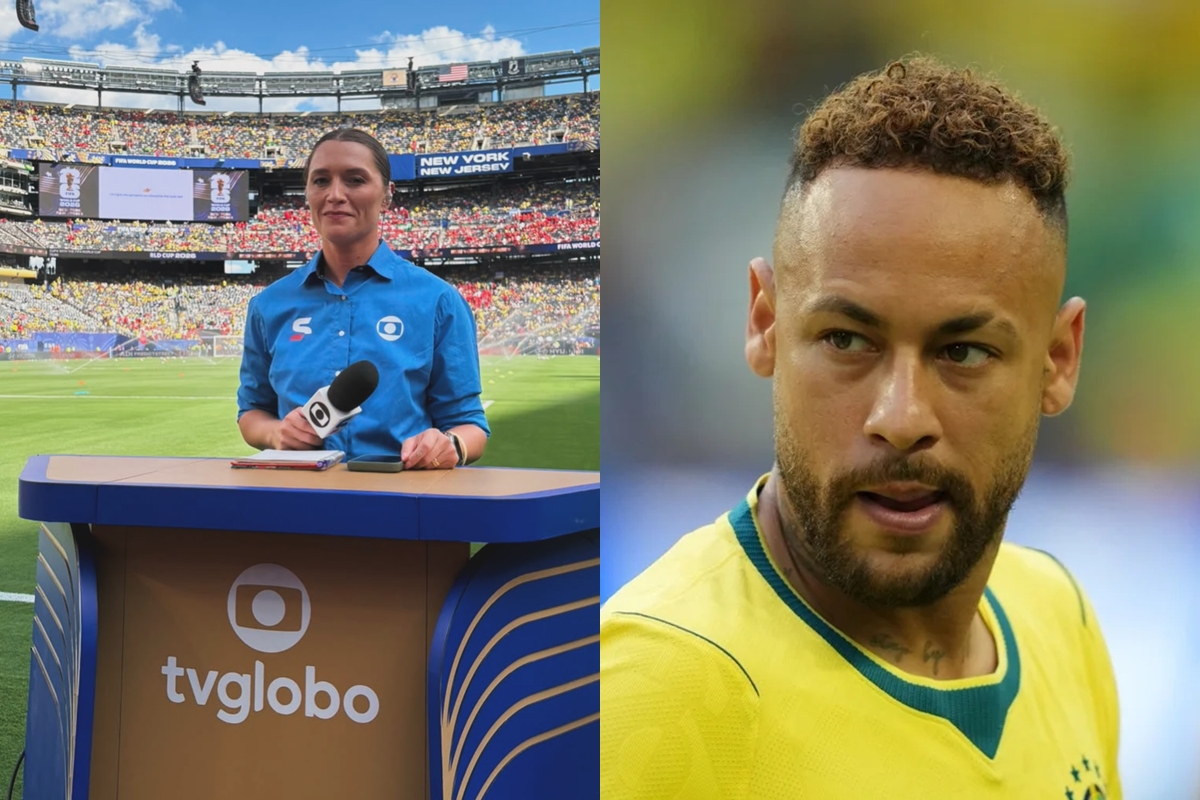Comentarista da Globo vira alvo de ataques por ironizar Neymar na Copa