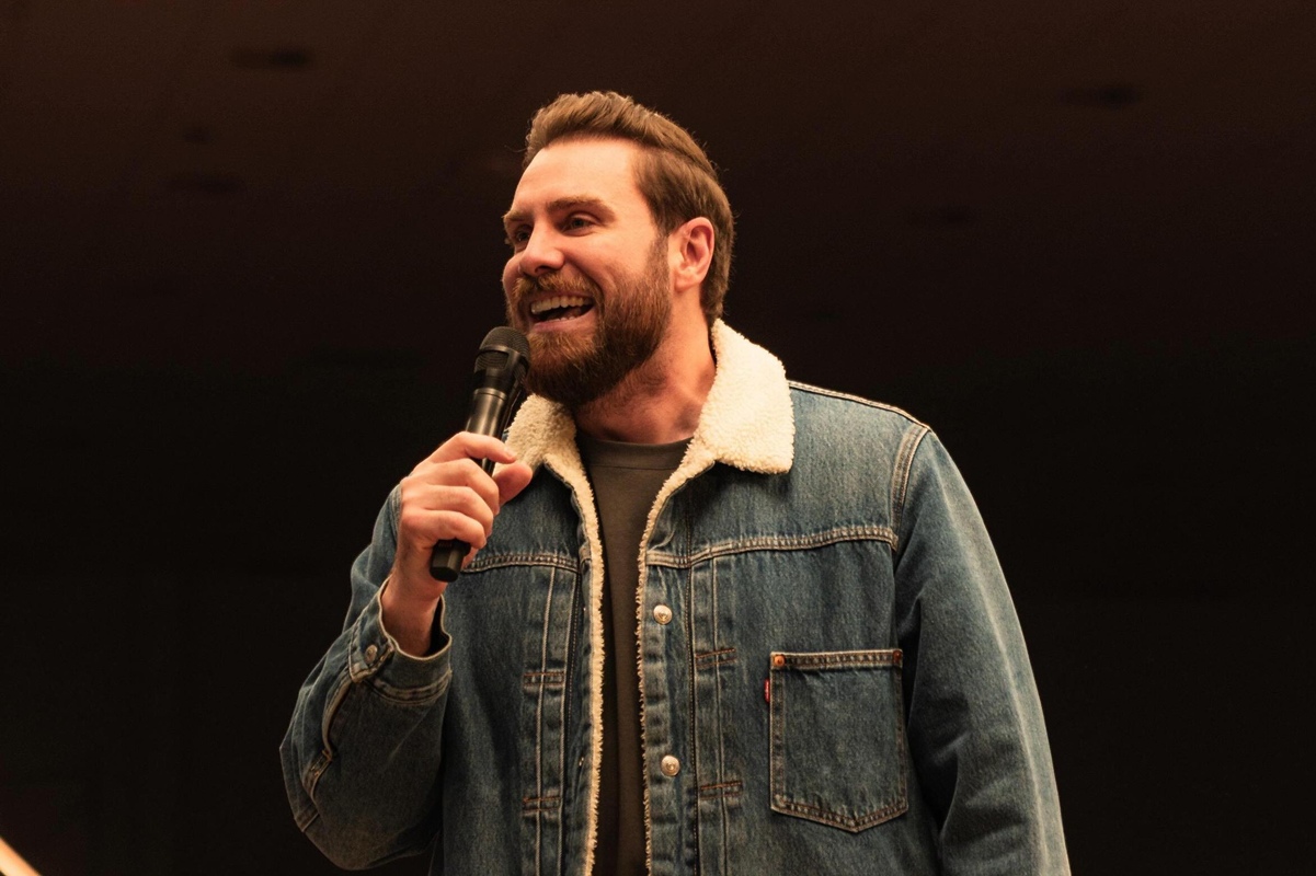 O pastor André Fernandes
