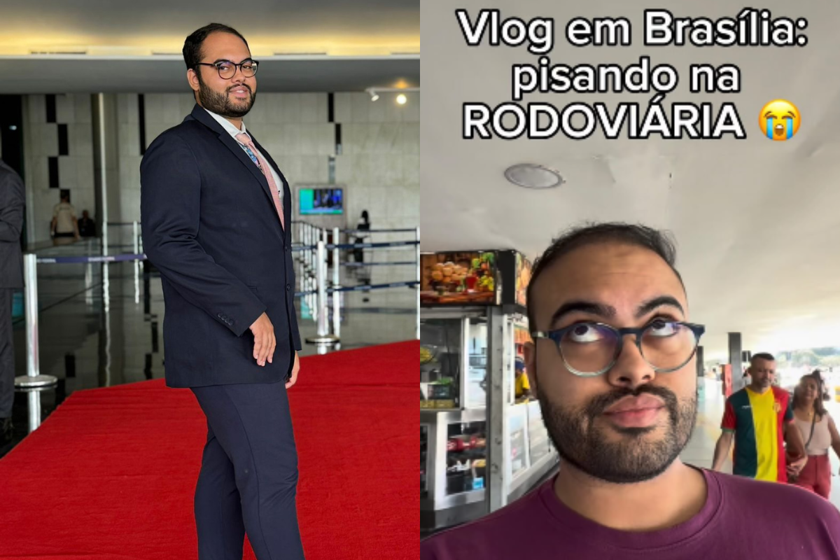 Após voltar dos EUA, influenciador viraliza ao mostrar rotina no DF