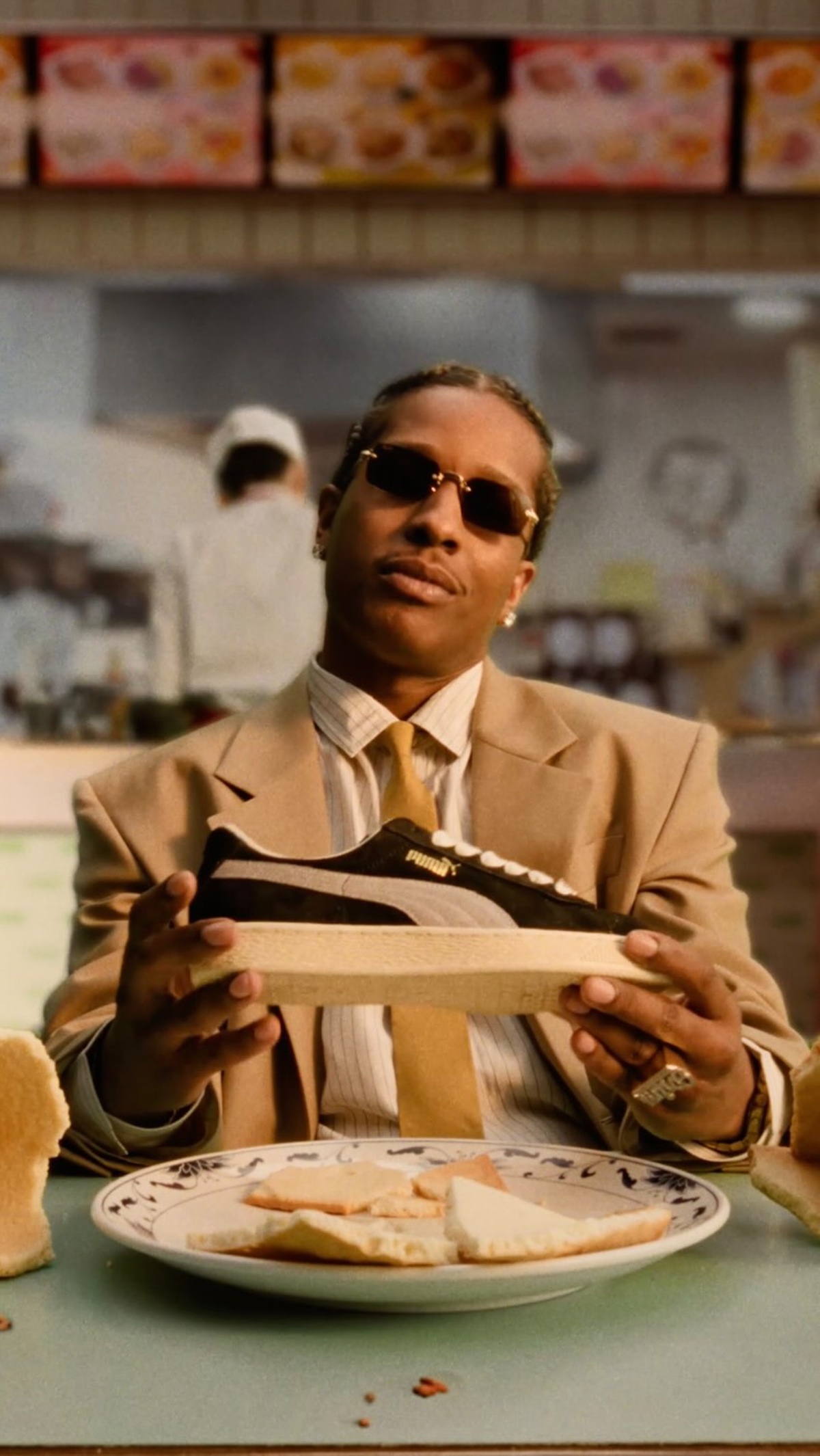 asap rocky assina relançamento puma suede - metrópoles
