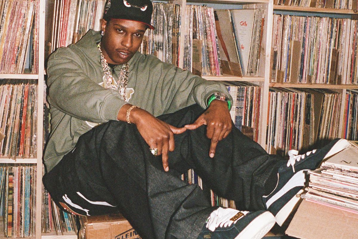 A$AP Rocky assina reedição do icônico tênis Suede '94 da Puma